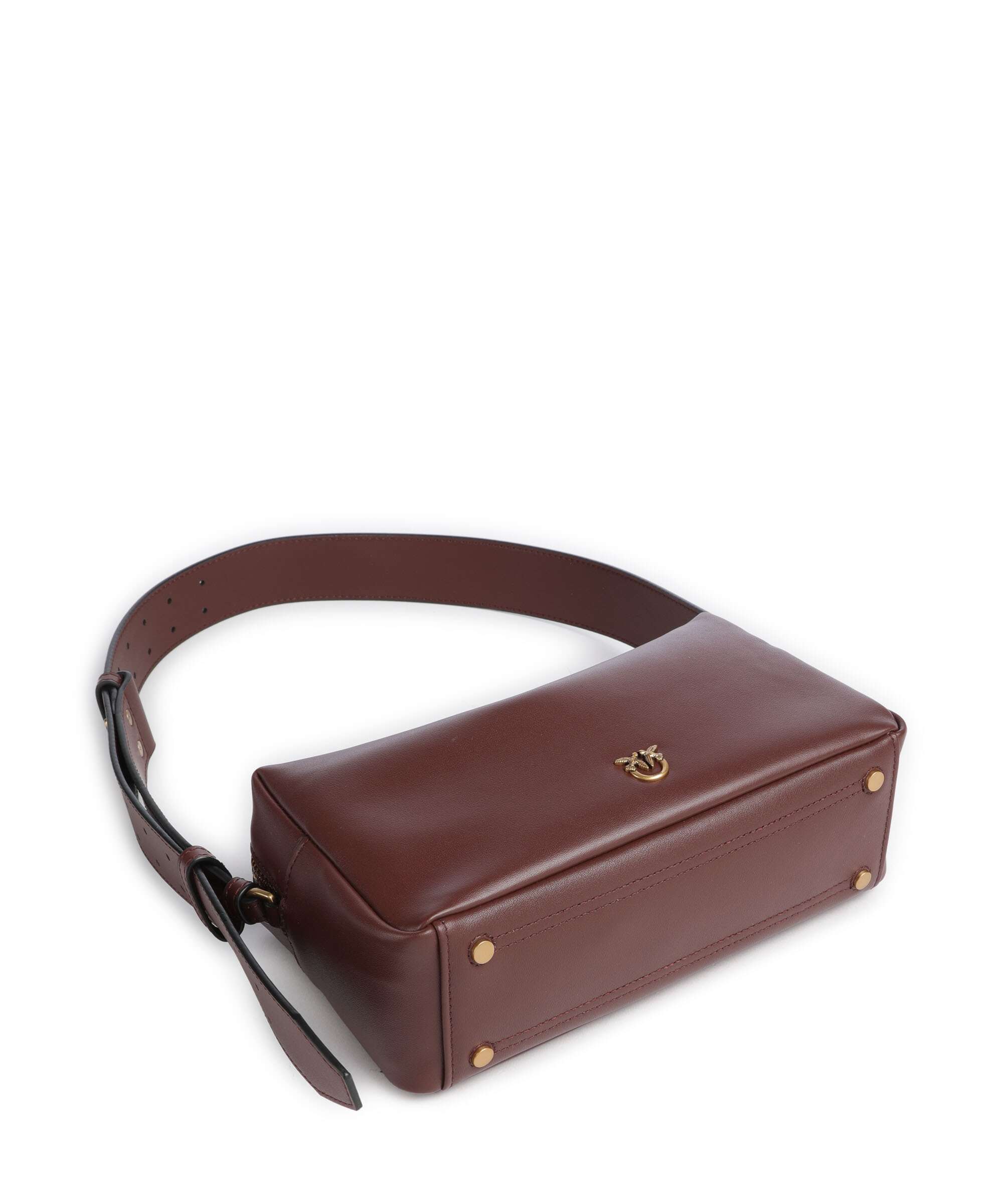Pinko Schoudertas burgundy wine/antique gold - Image 4