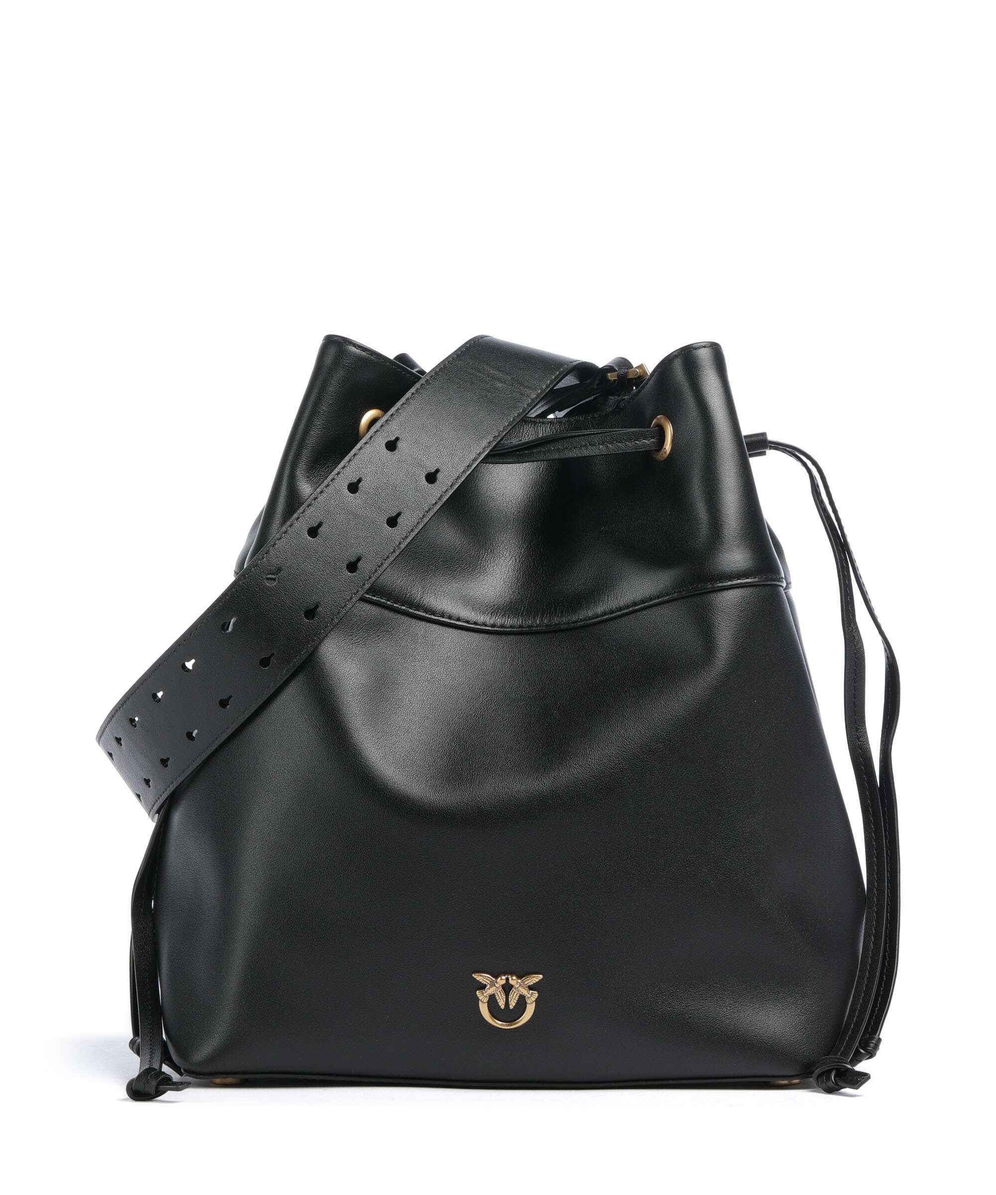Pinko Secchiello Classic Emmertas nero/antique gold