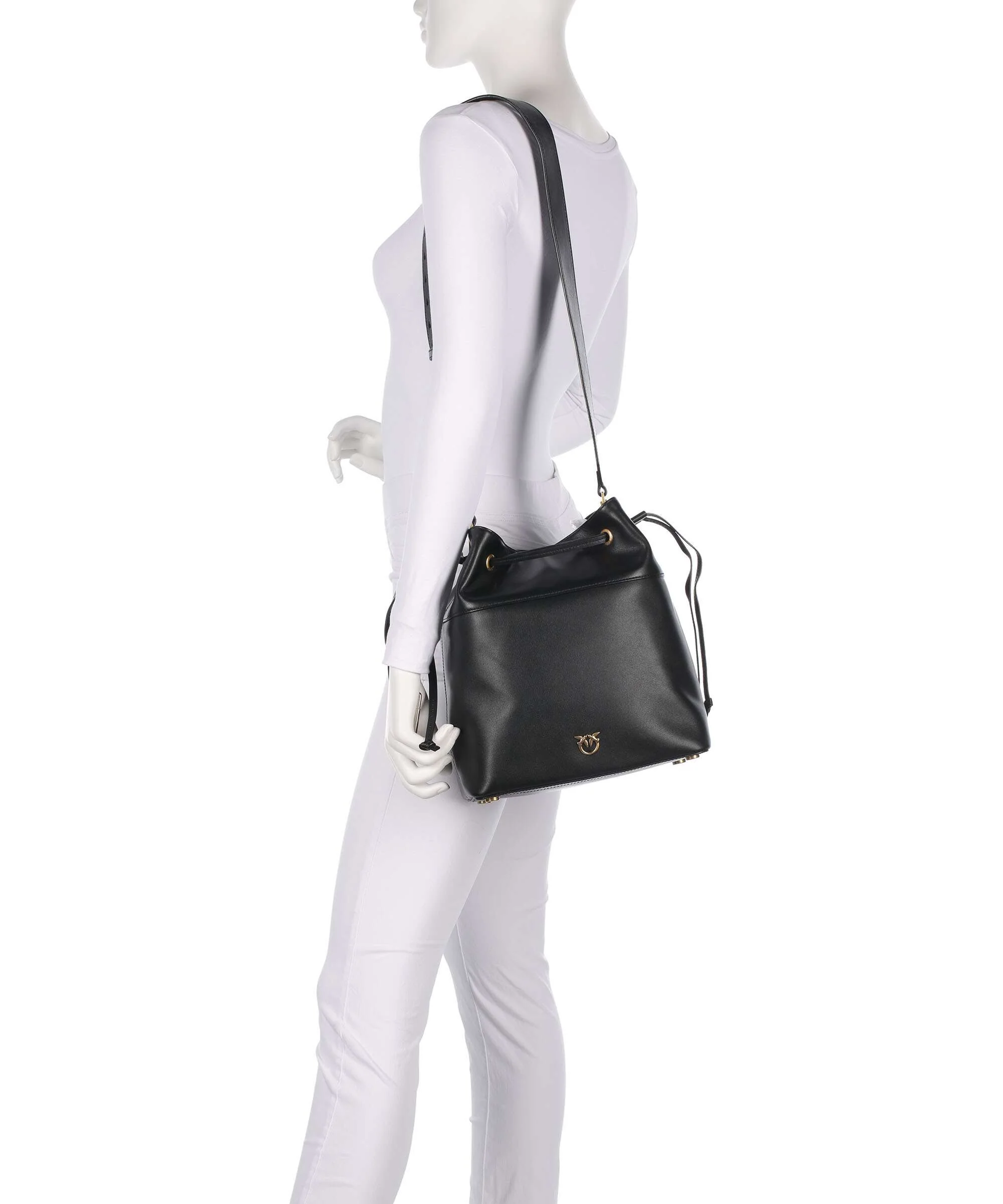 Pinko Secchiello Classic Emmertas nero/antique gold - Image 3