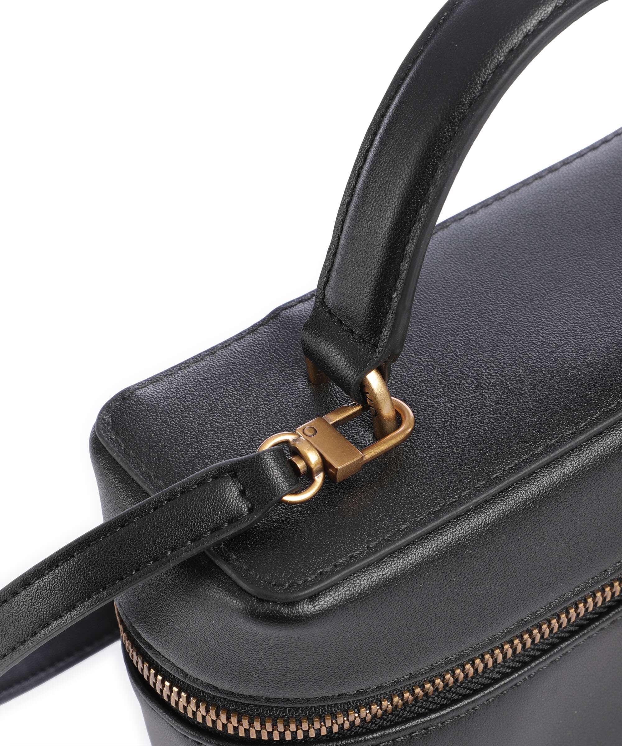 Pinko Vanity Mini Crossbody tas nero/antique gold - Image 4