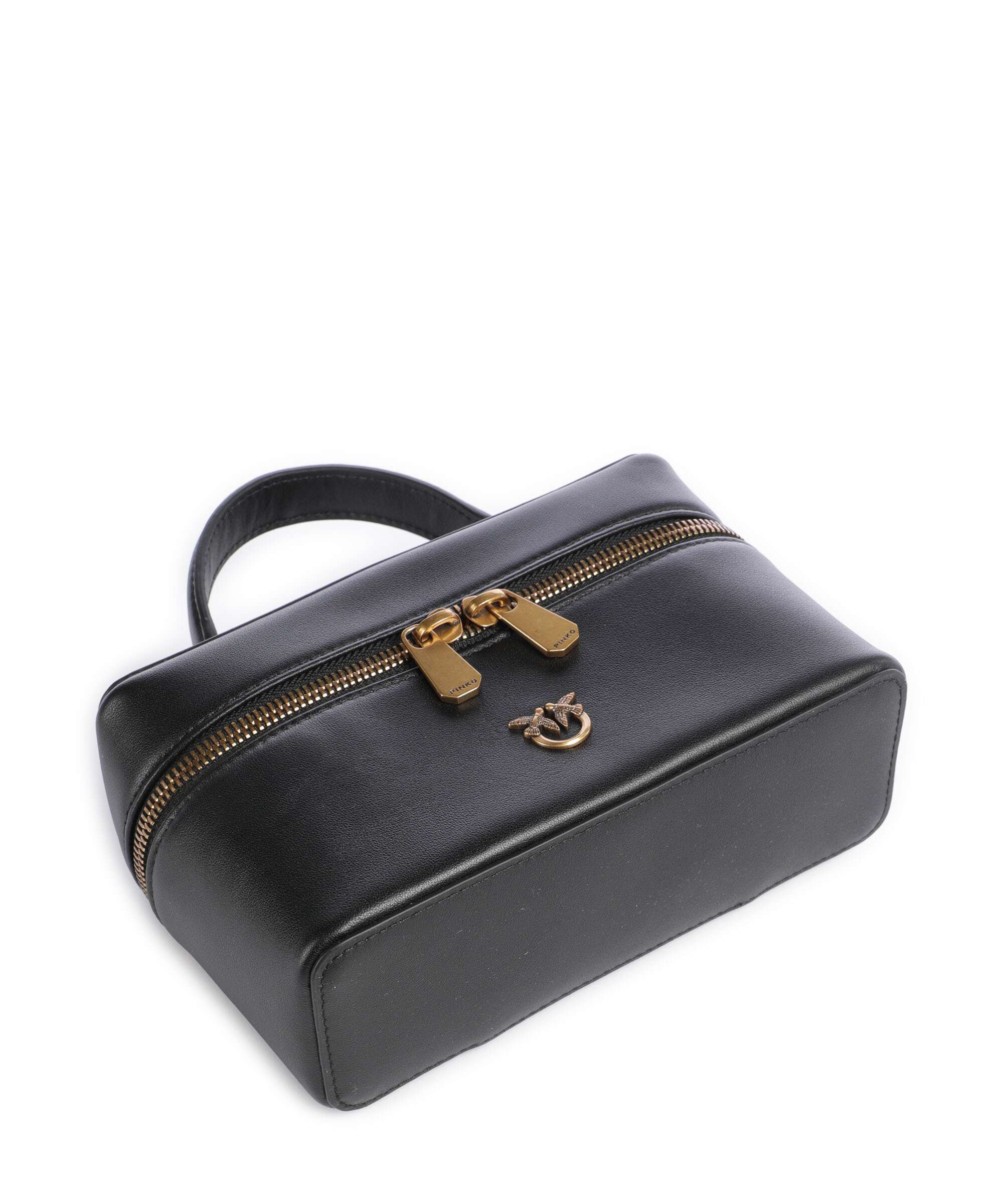 Pinko Vanity Mini Crossbody tas nero/antique gold - Image 5
