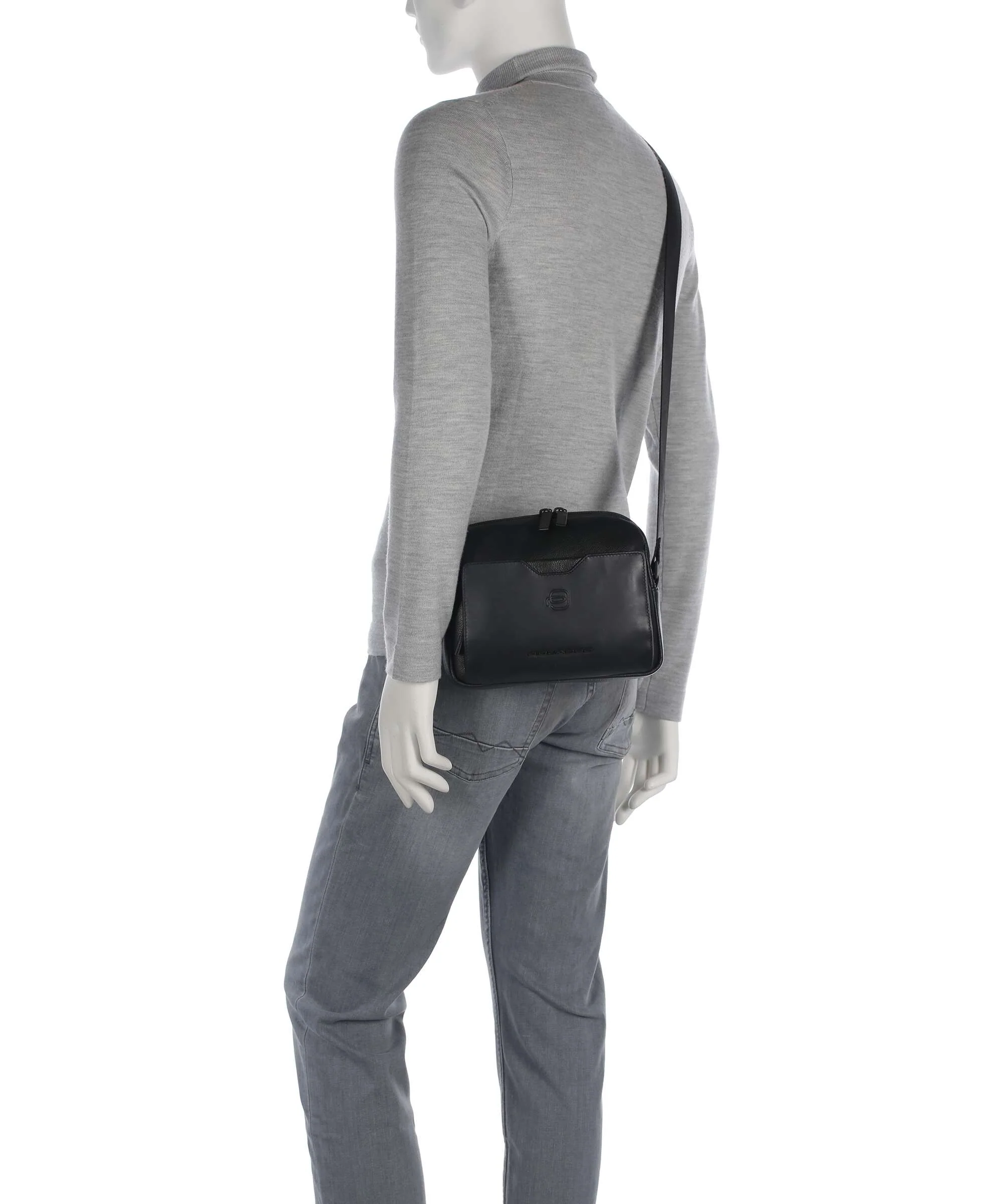 Piquadro Ael Crossbody tas black - Image 3