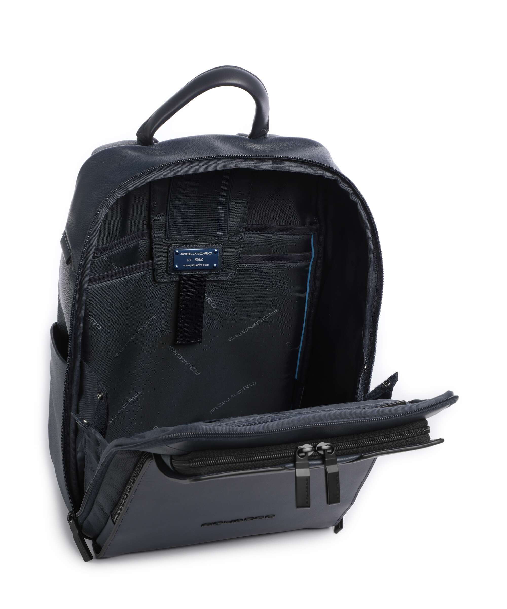 Piquadro Ael Laptop rugzak blue - Image 6