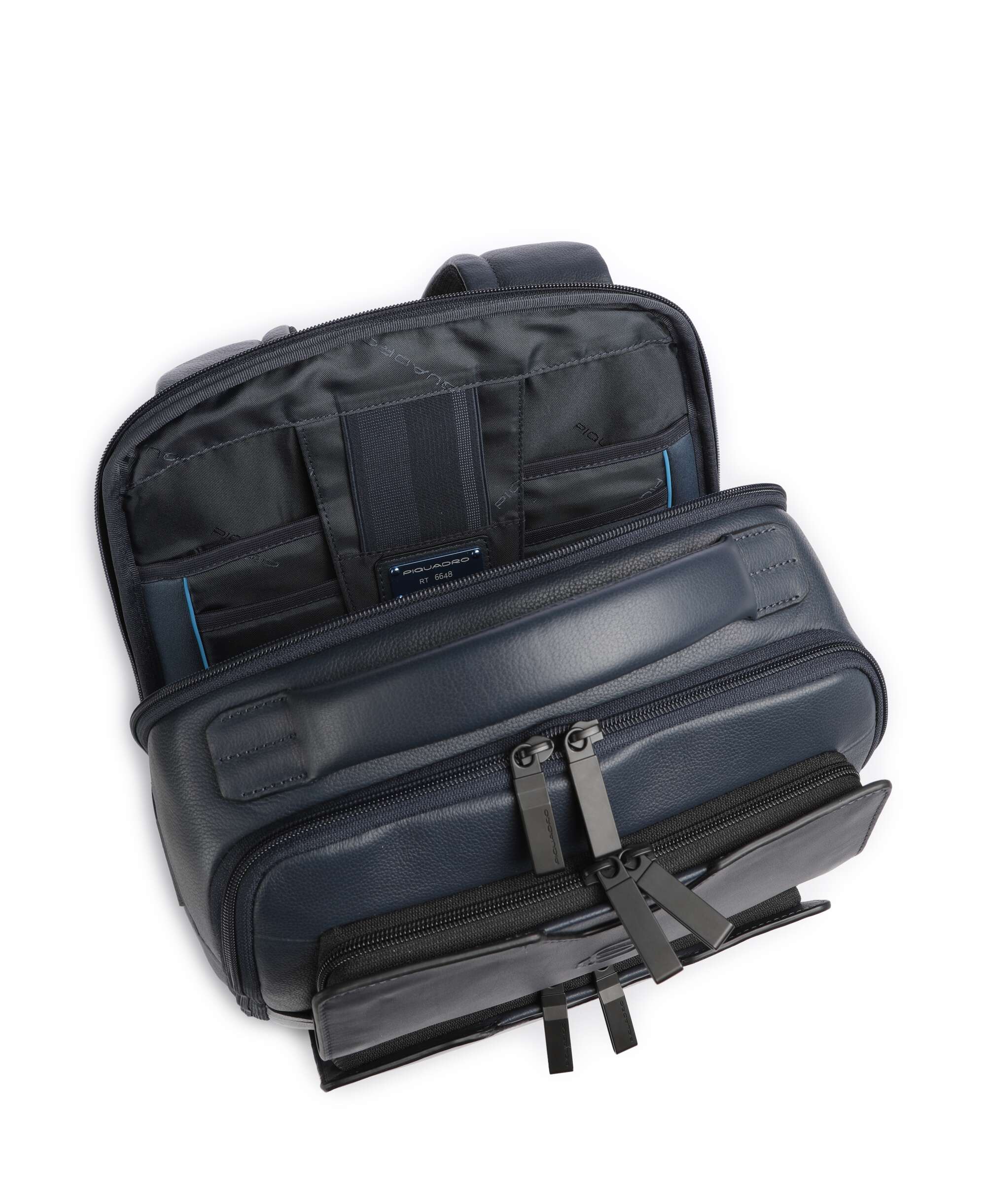 Piquadro Ael Laptop rugzak blue - Image 5