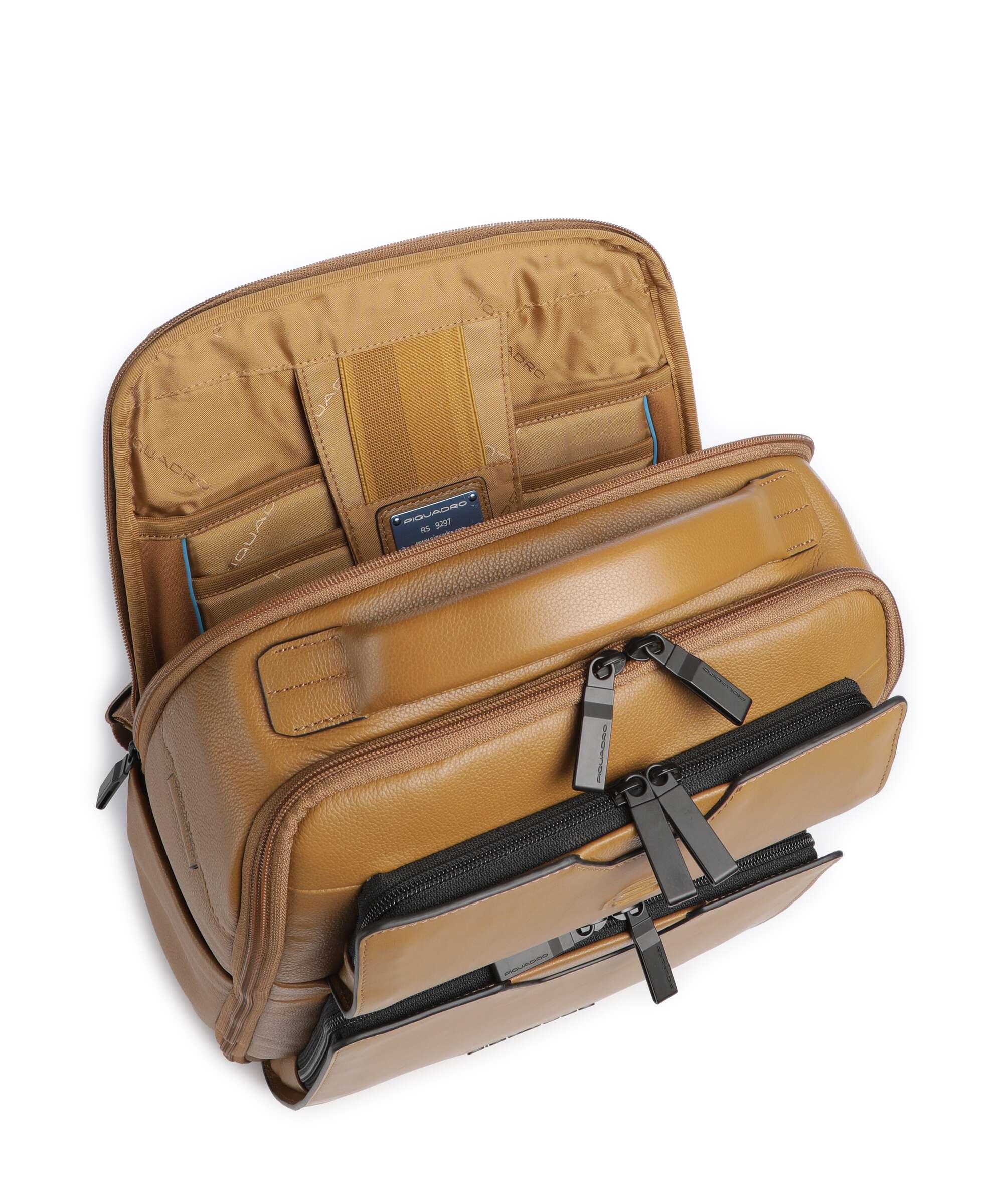 Piquadro Ael Laptop rugzak yellow - Image 6