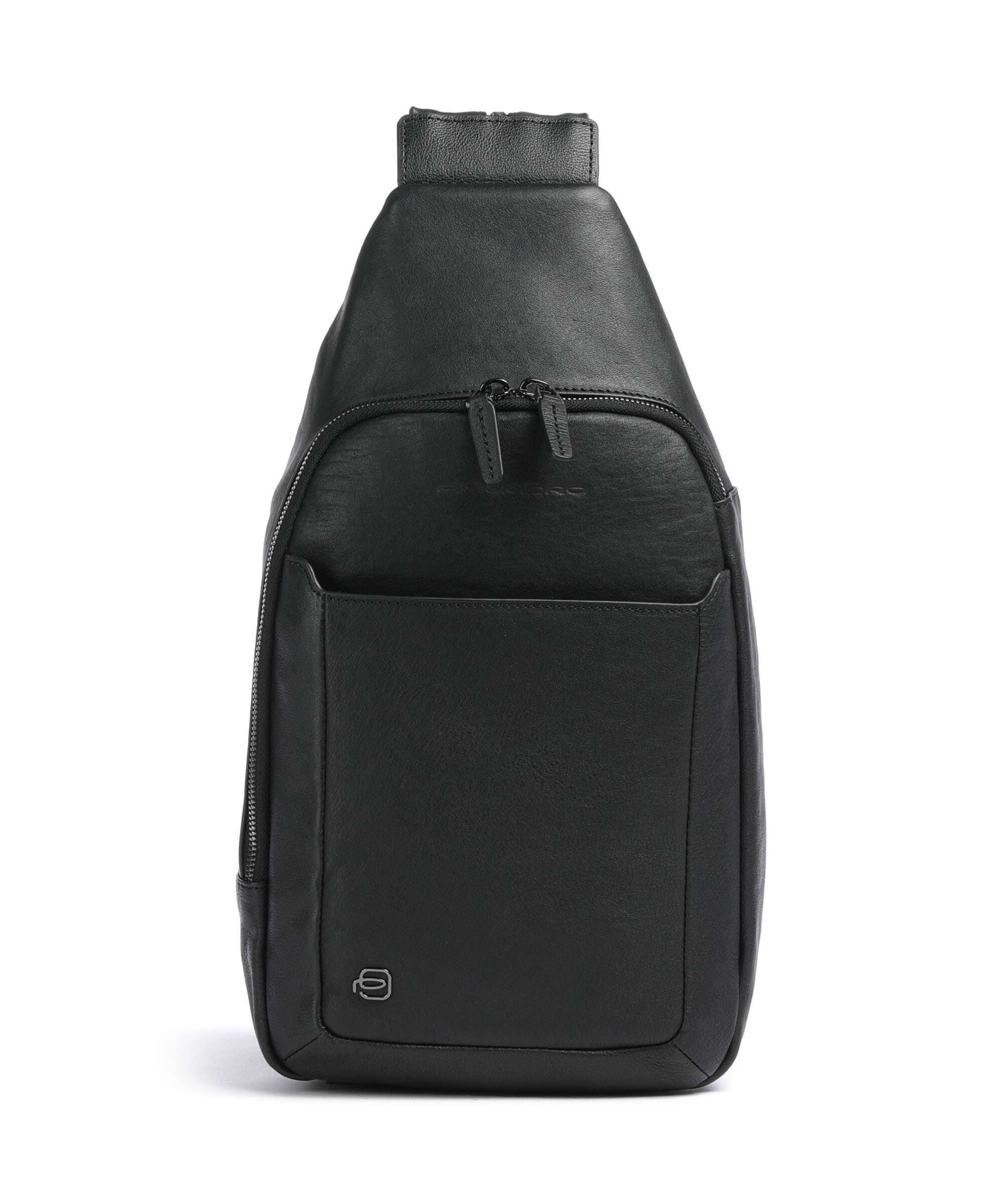 Piquadro Black Square Sling rugzak nero