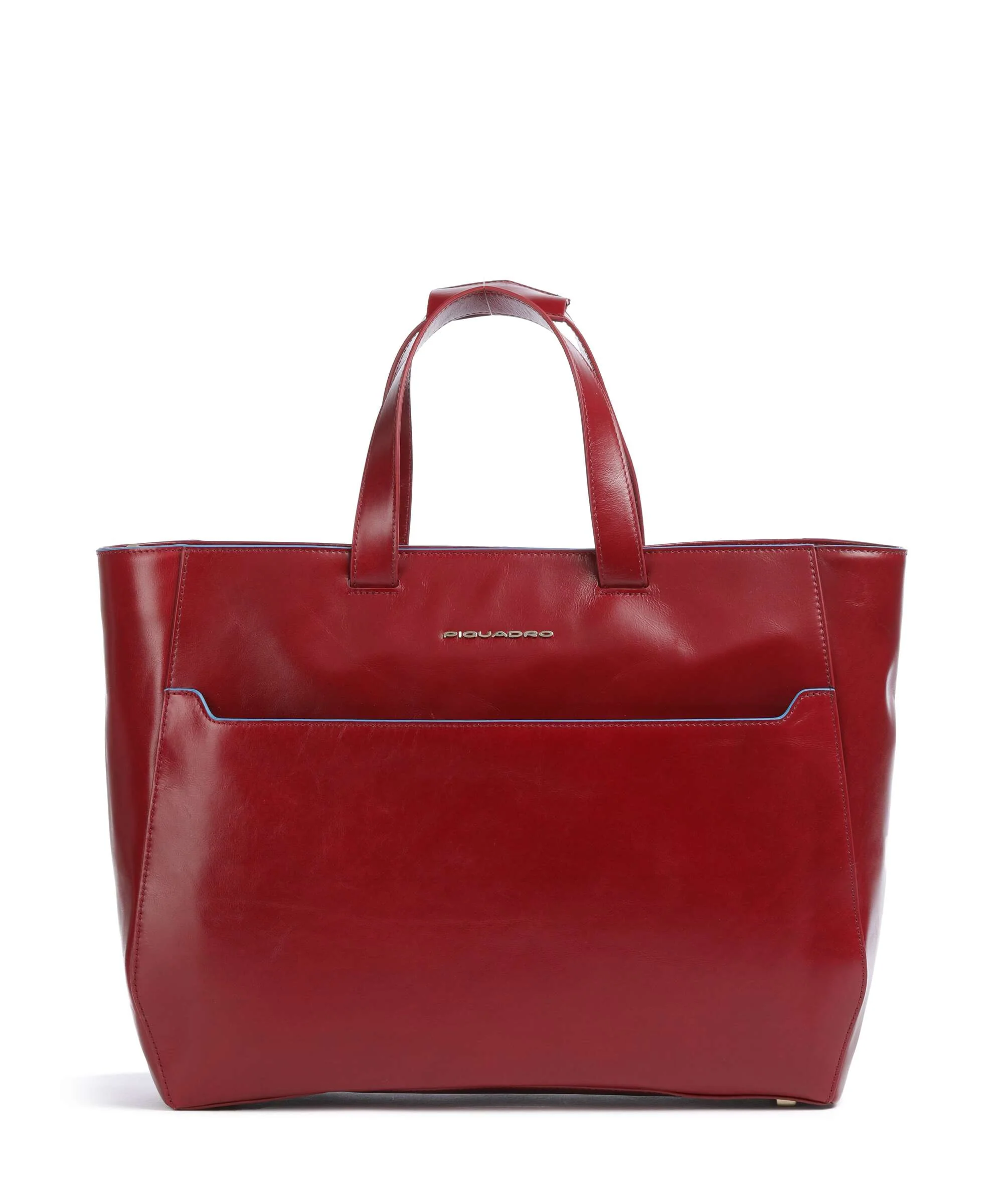 Piquadro Blue Square Aktetas red