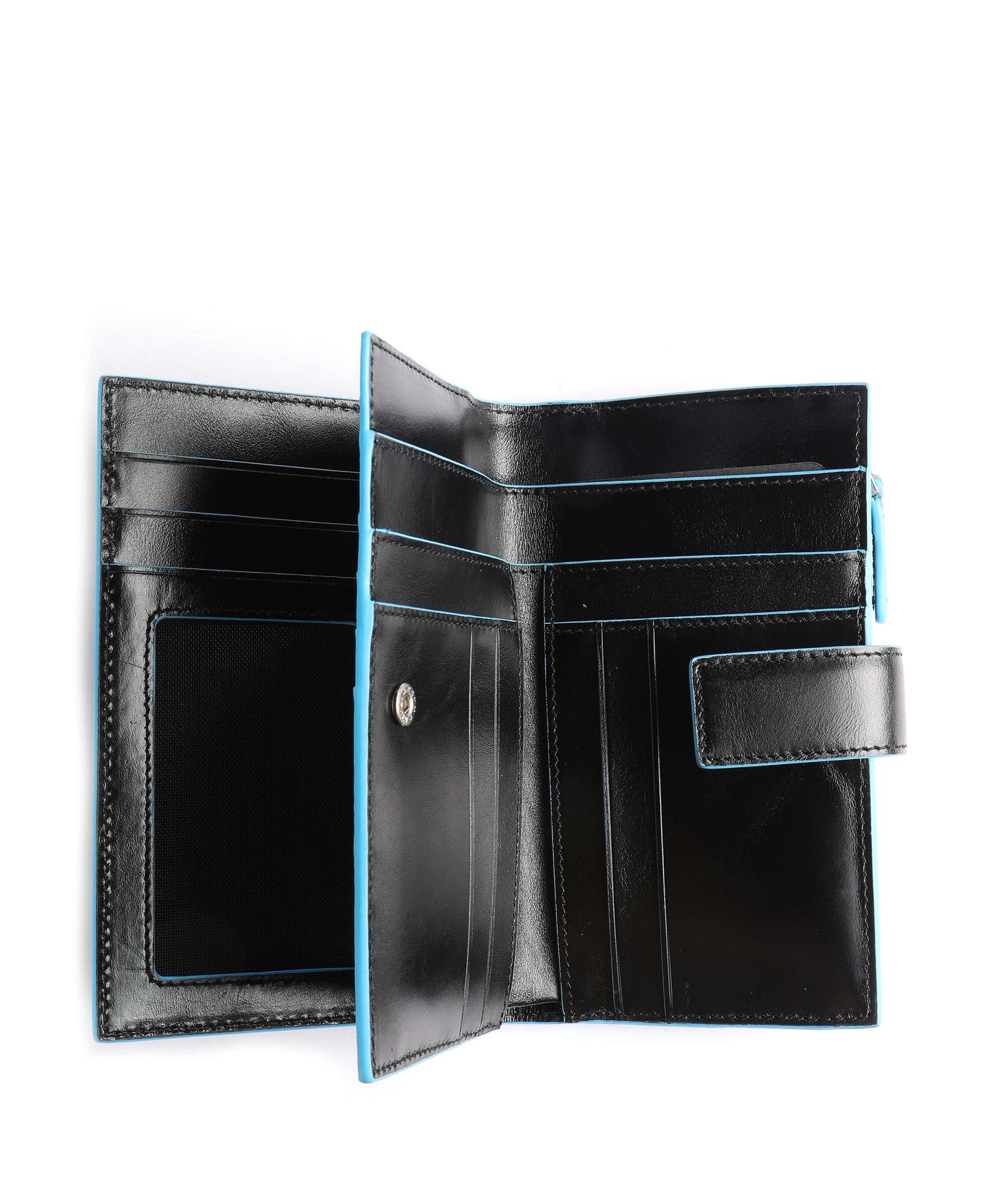 Piquadro Blue Square Creditcardhouder black - Image 2