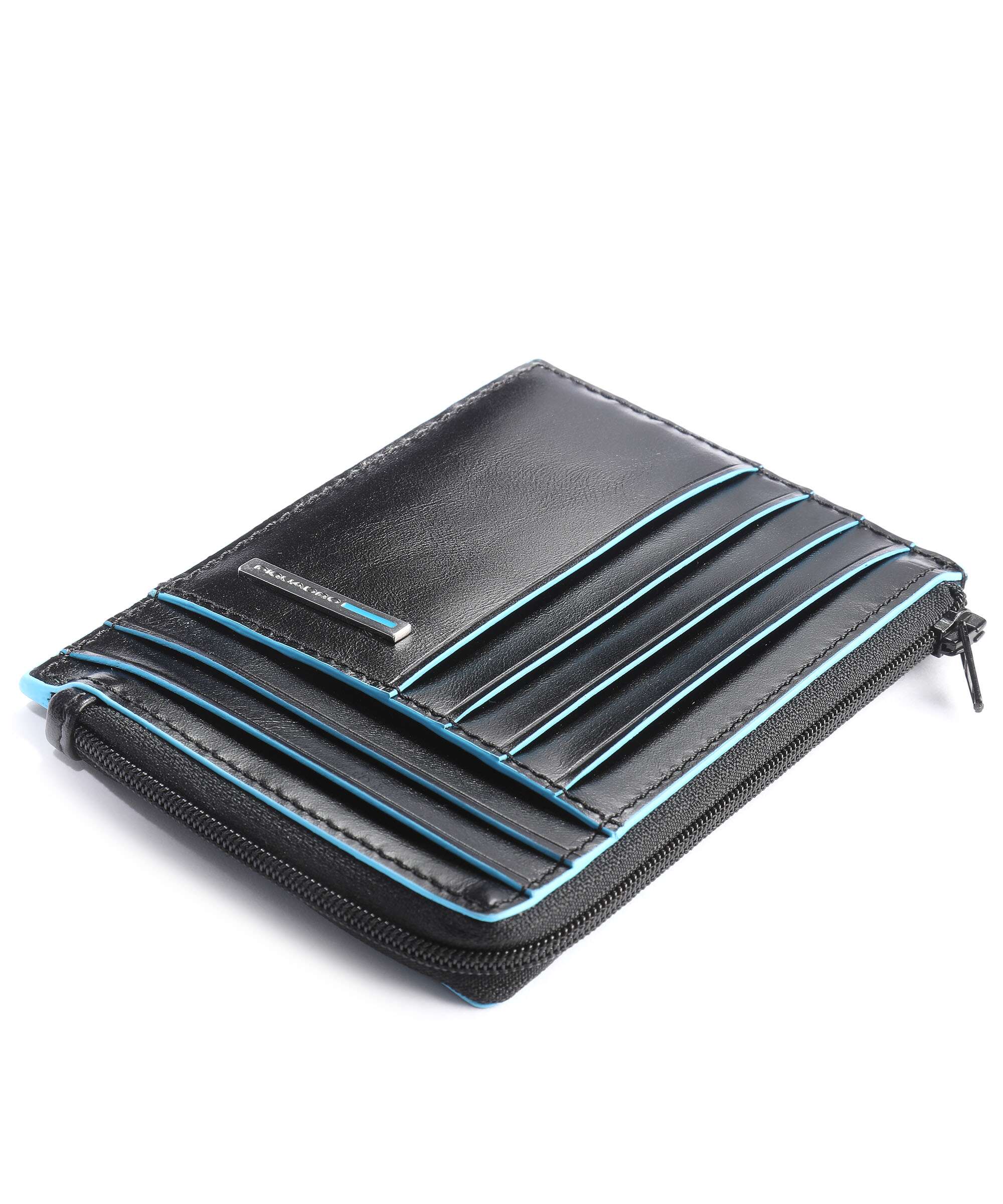 Piquadro Blue Square Creditcardhouder black - Image 3