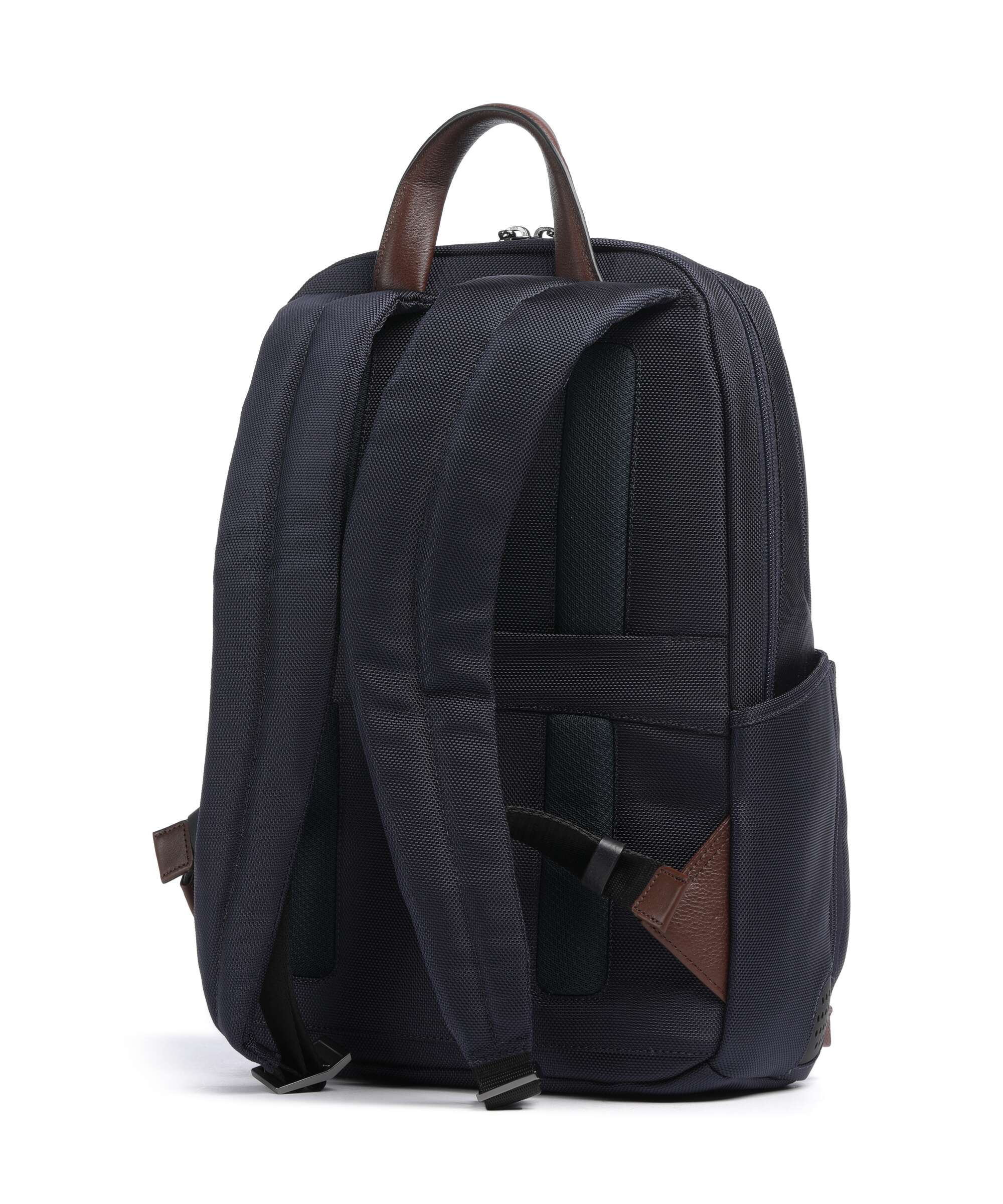 Piquadro Brief 2 LED Laptop rugzak blue/cognac - Image 2