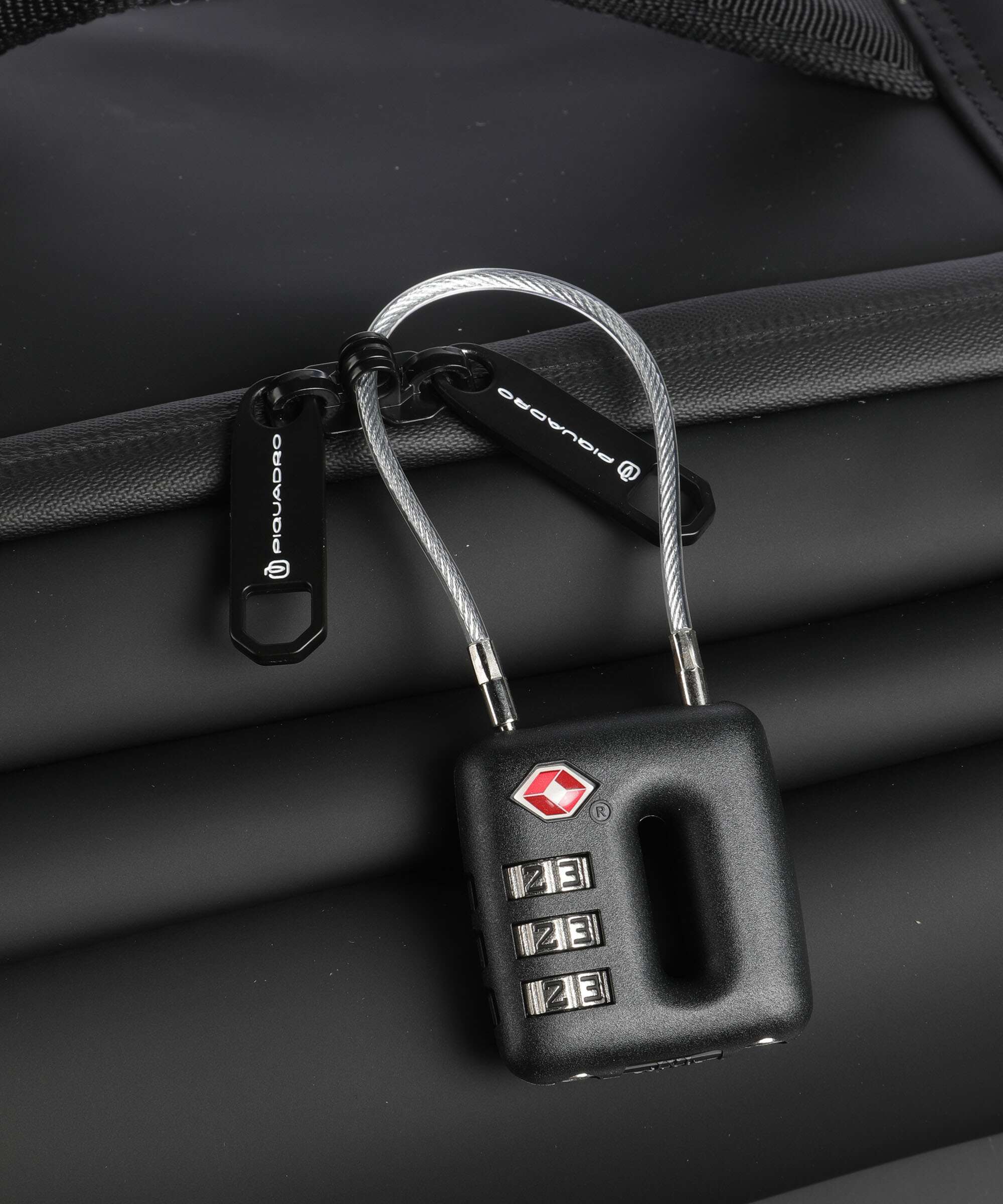 Piquadro C20W Reistas met wielen nero - Image 3