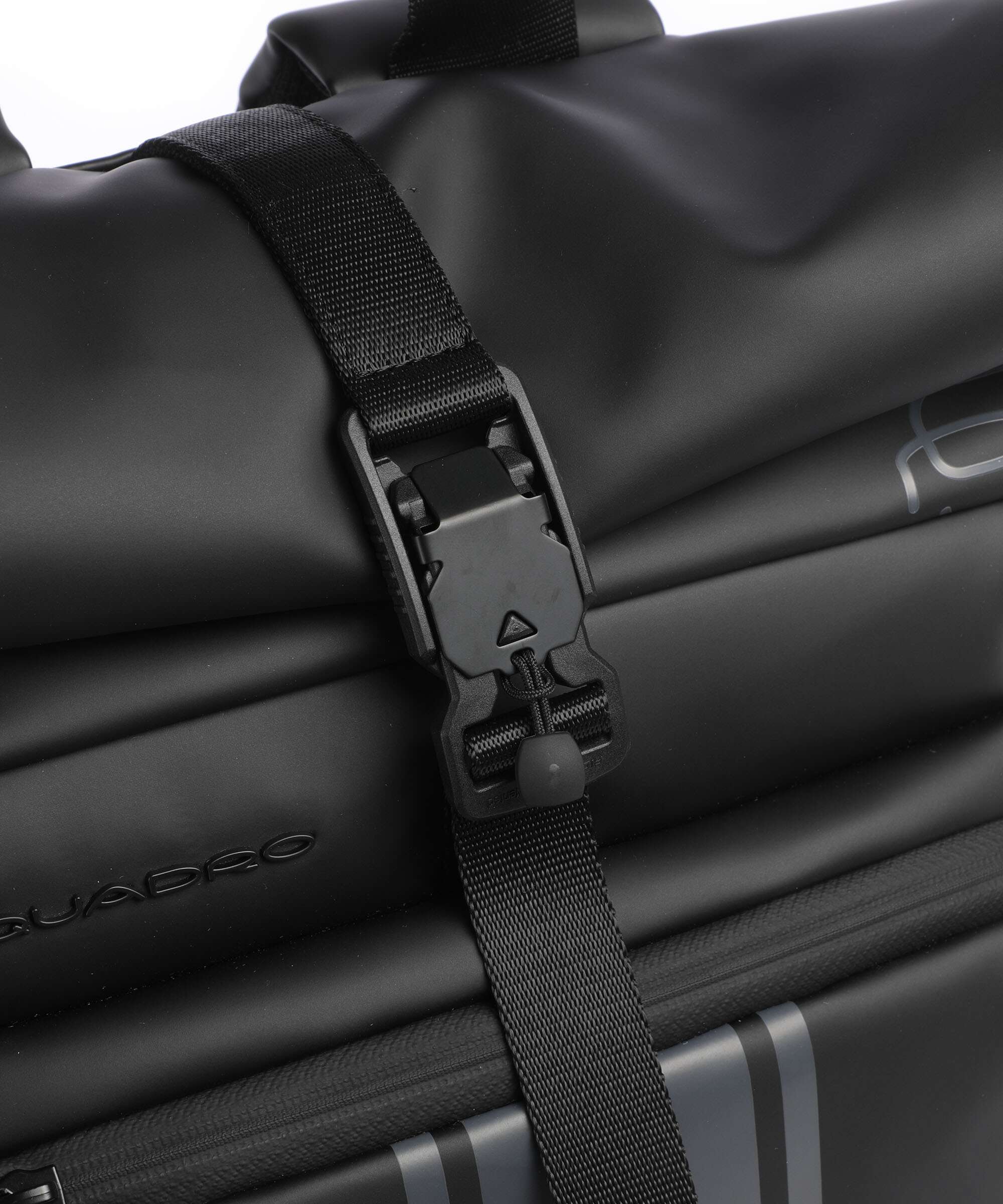 Piquadro Corner Special Ducati Rolltop rugzak black - Image 6