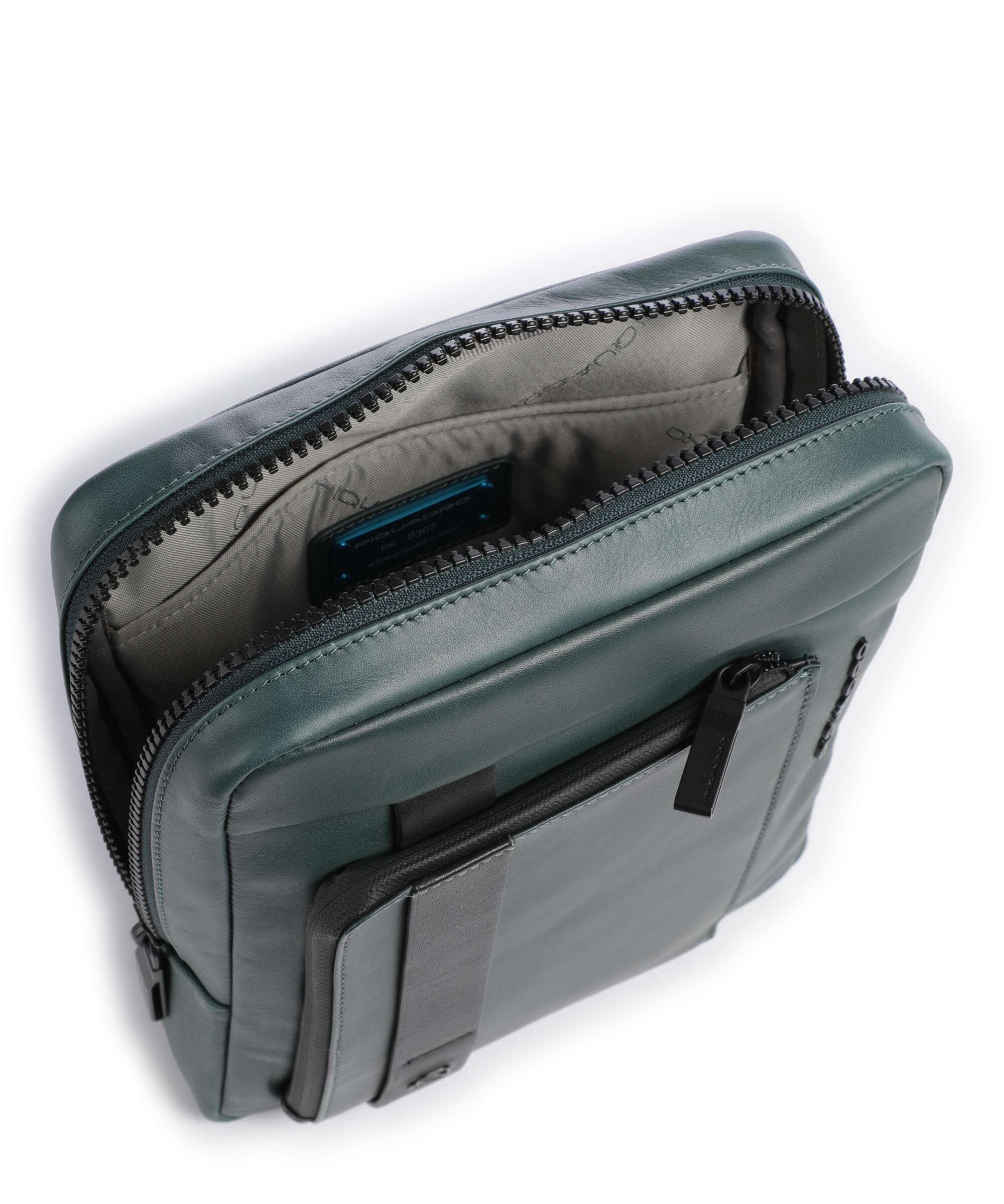 Piquadro David Crossbody tas verde - Image 7
