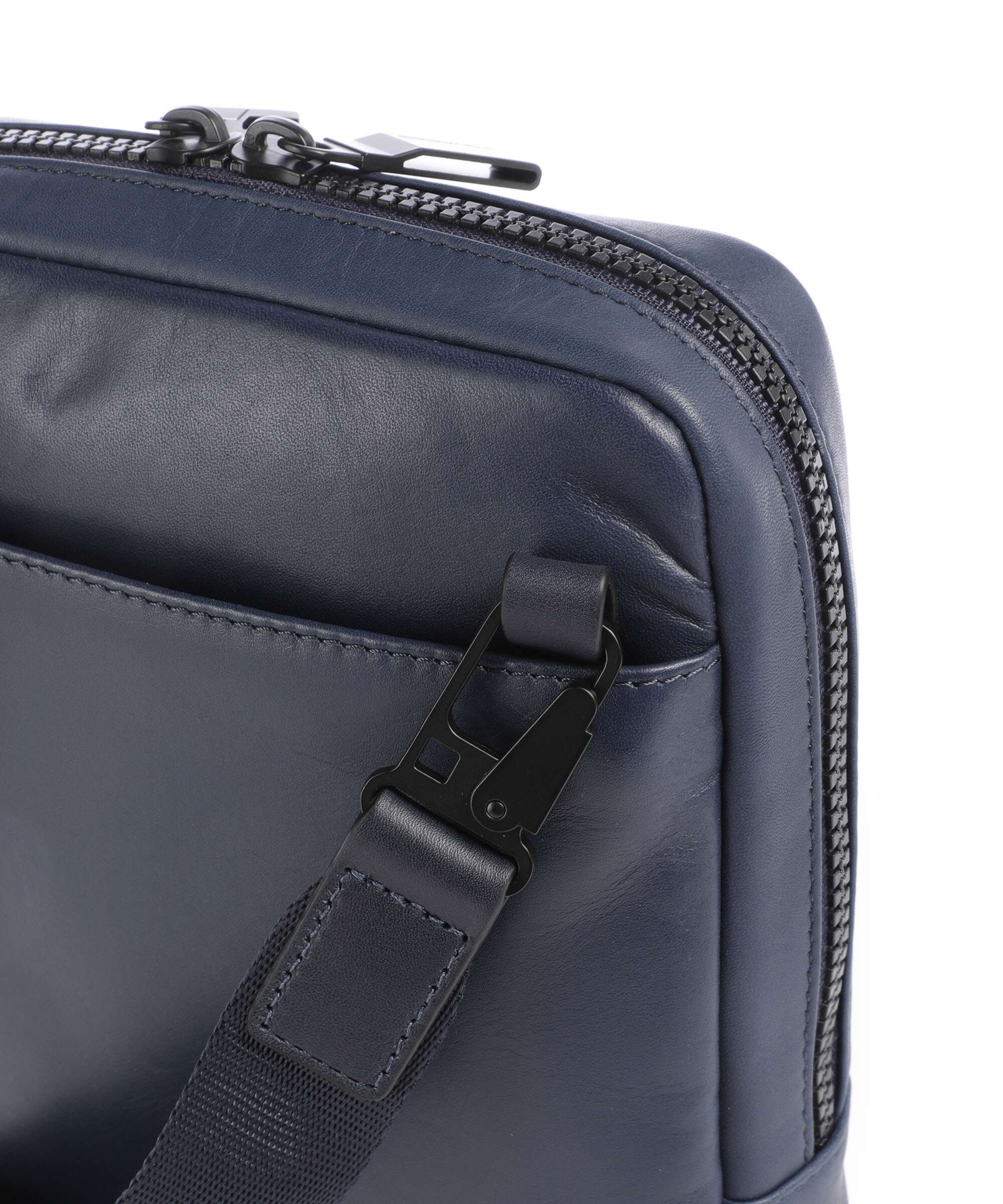 Piquadro Finn Crossbody tas blu - Image 4