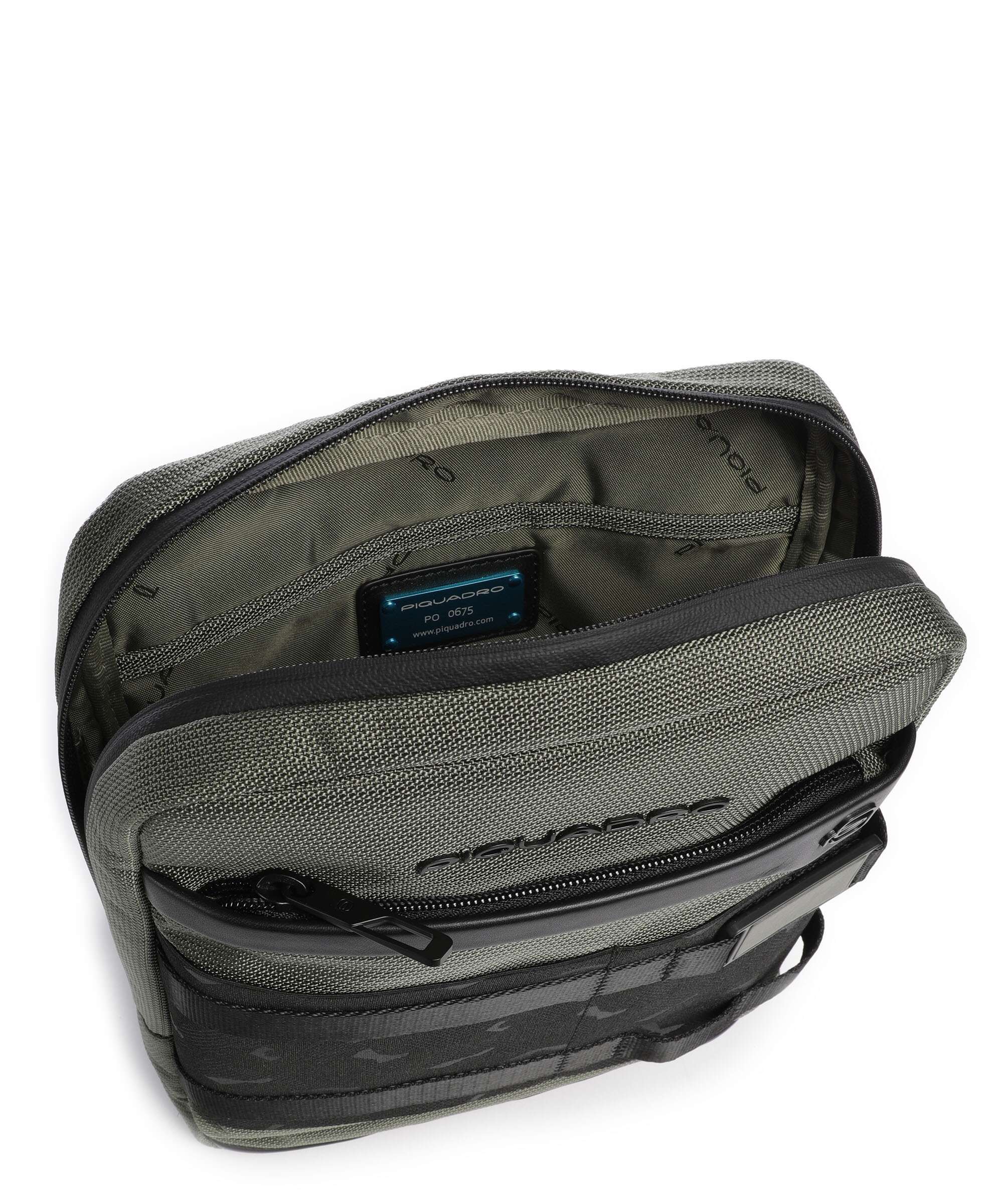 Piquadro FX Crossbody tas verde - Image 5