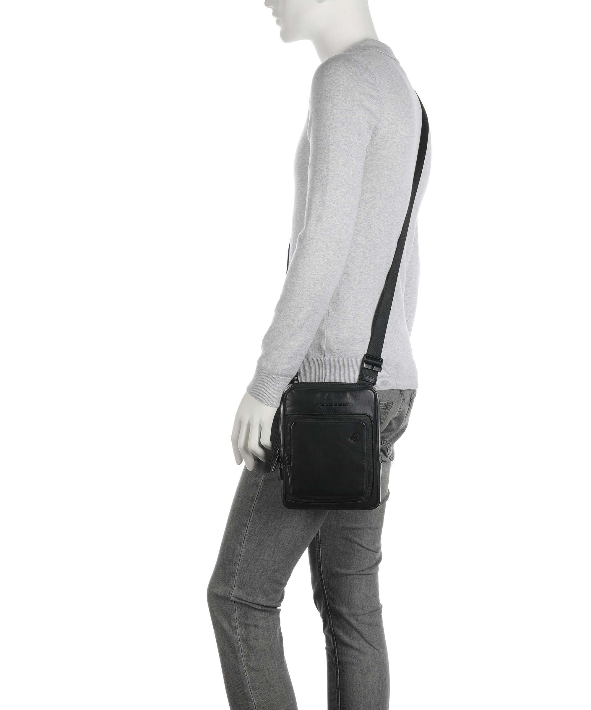 Piquadro Liko Crossbody tas nero - Image 3