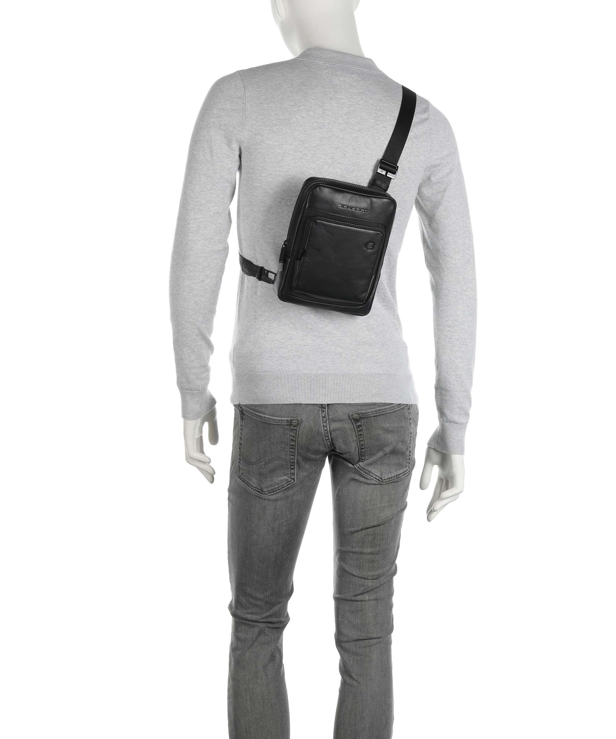 Piquadro Liko Crossbody tas nero - Image 4