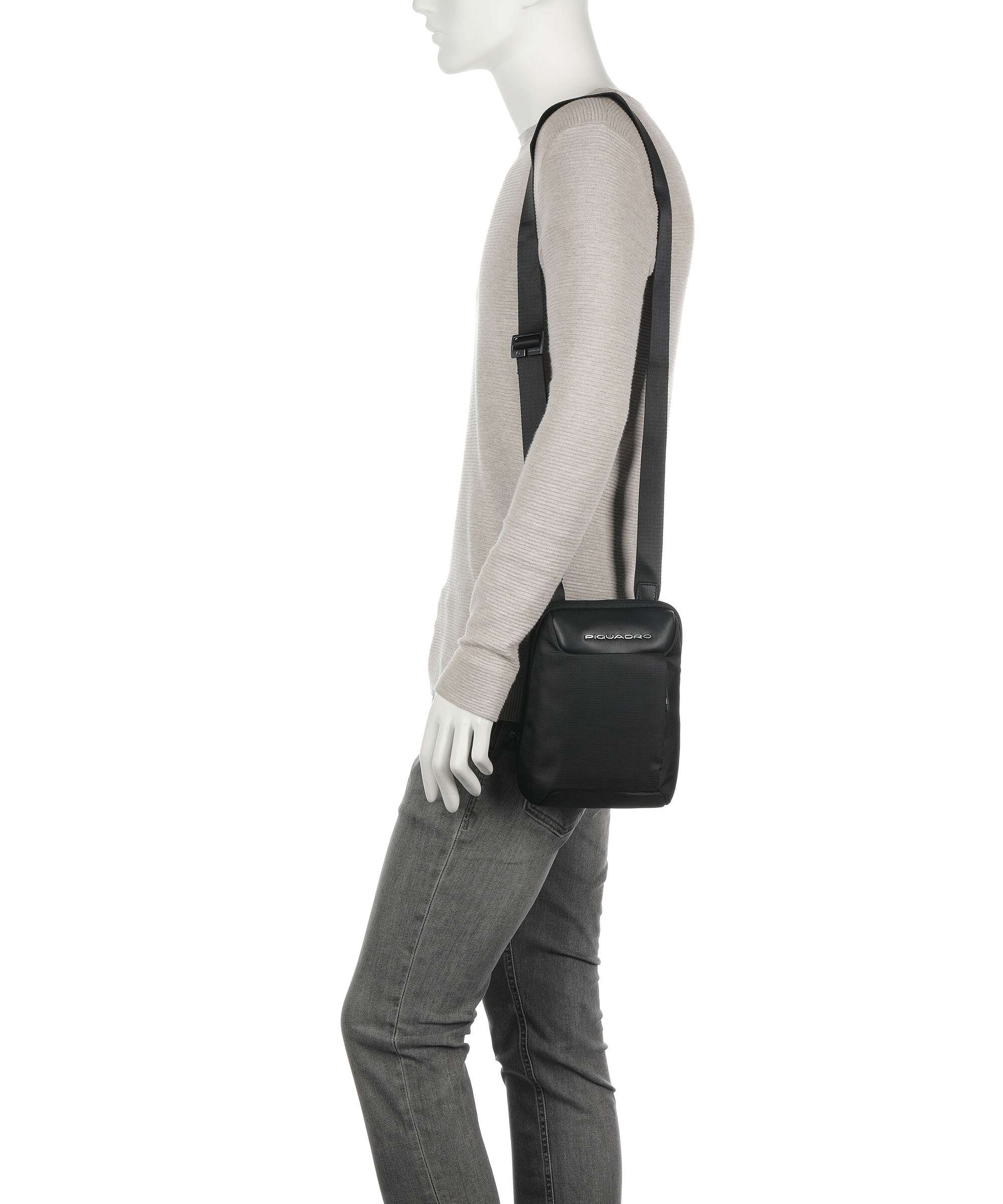 Piquadro Macbeth Crossbody tas black - Image 3