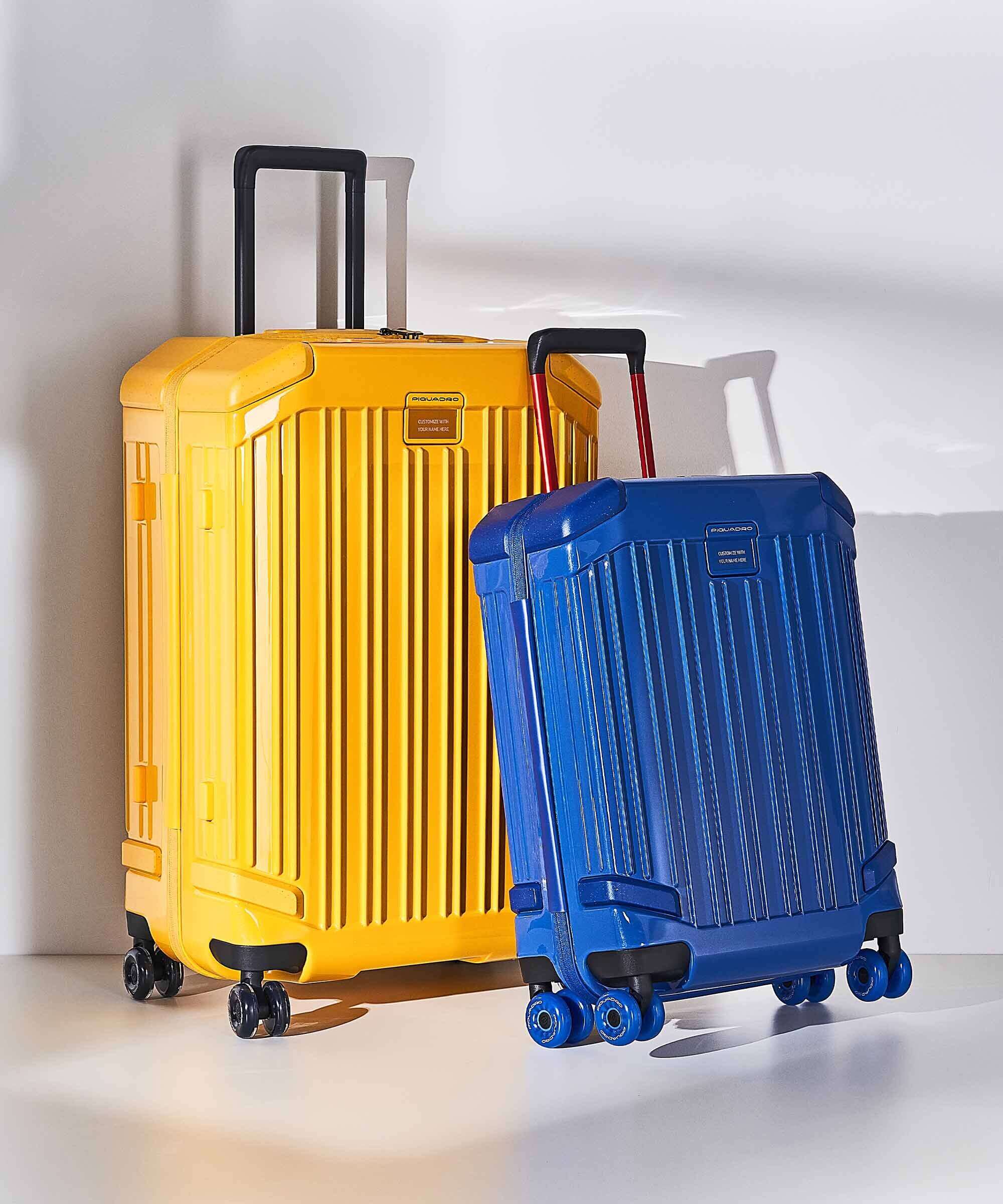 Piquadro POP Trolley (4 wielen) yellow - Image 2