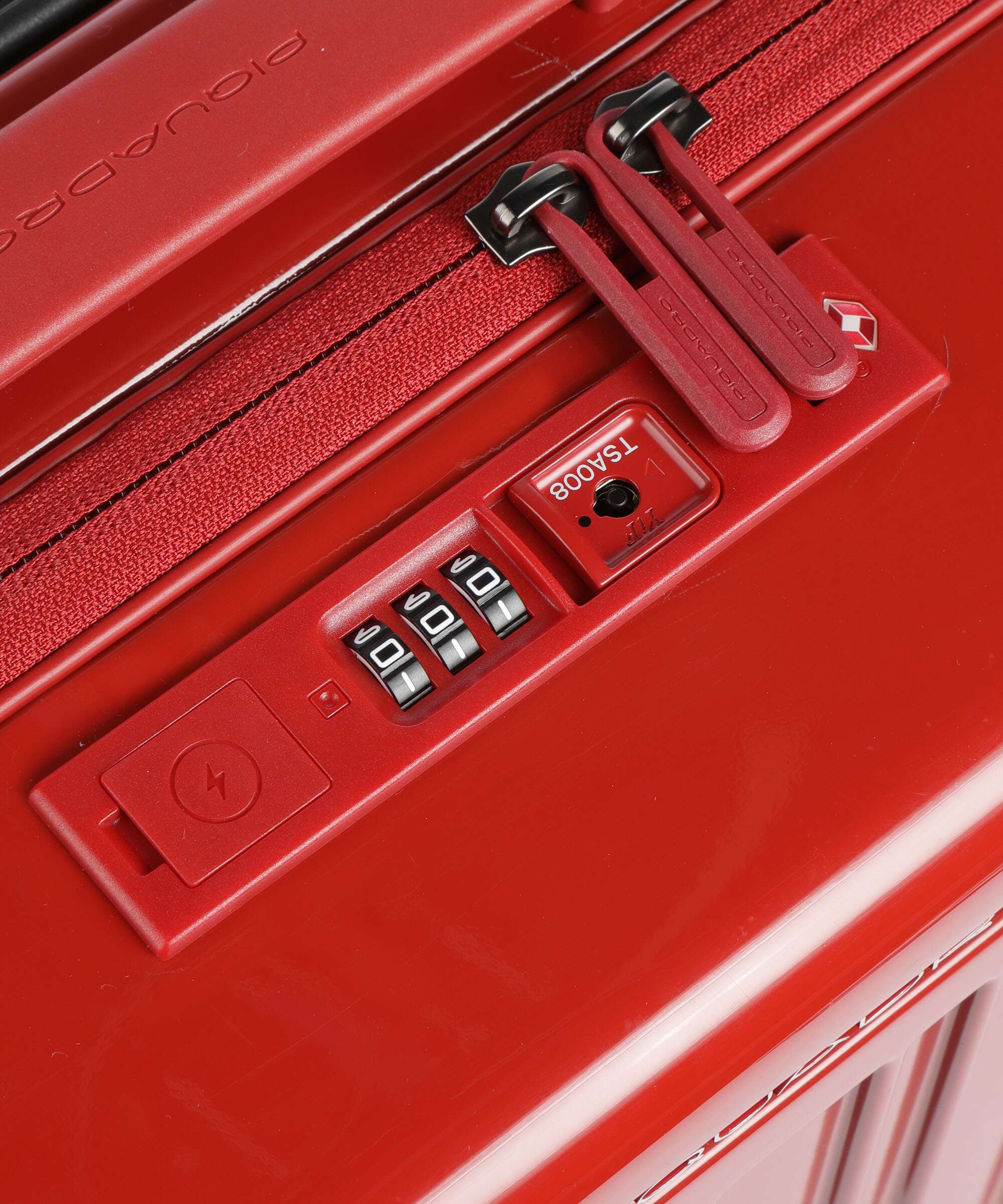 Piquadro PQ Light Trolley (4 wielen) red - Image 3
