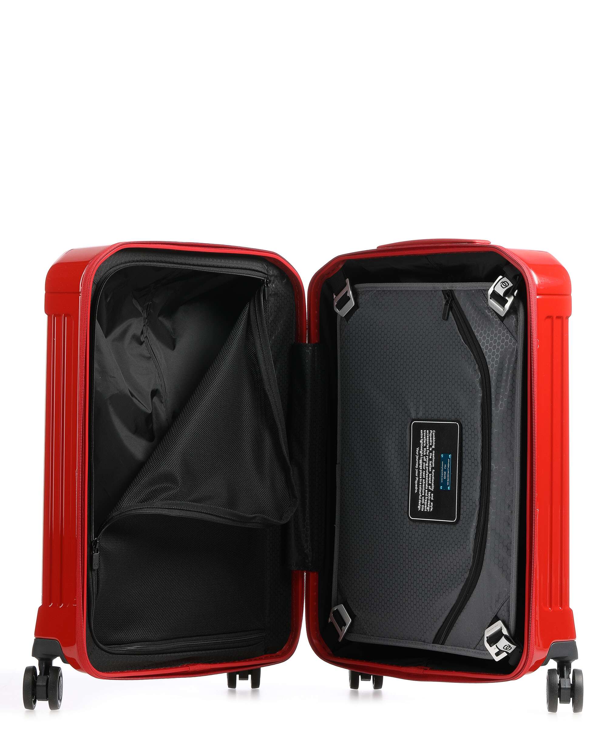 Piquadro PQ Light Trolley (4 wielen) red - Image 5