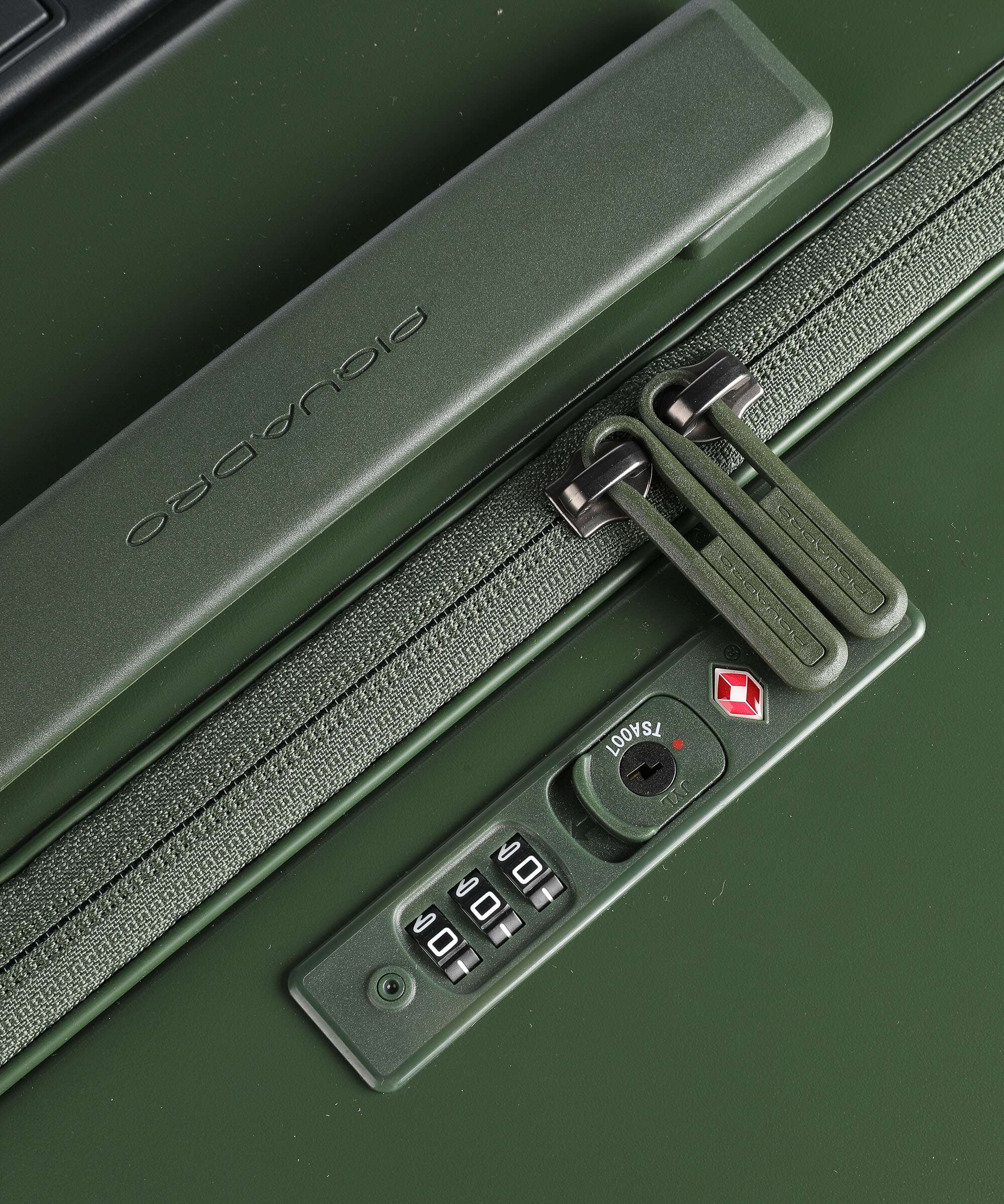Piquadro PQ Light Trolley (4 wielen) olive green - Image 3