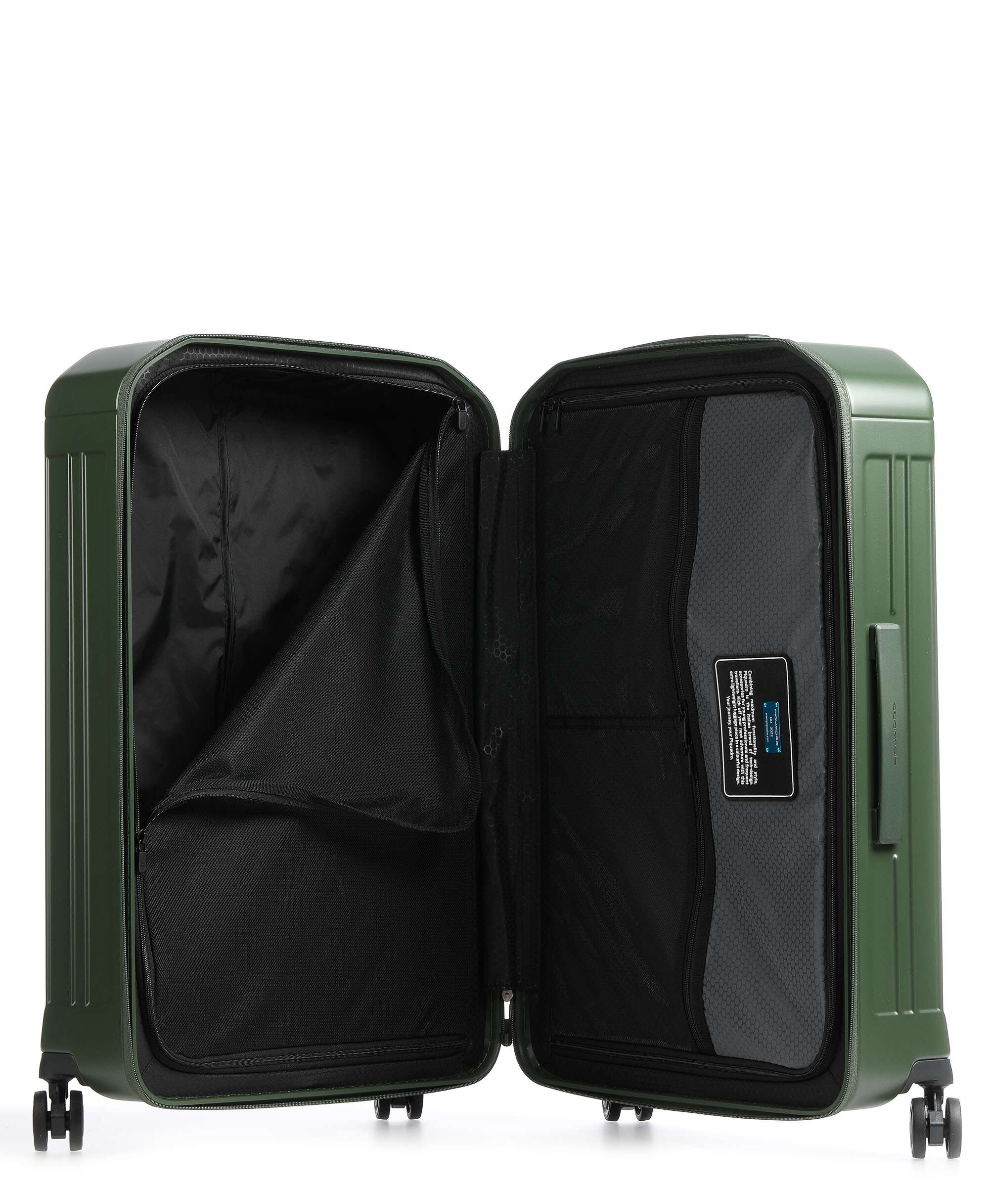 Piquadro PQ Light Trolley (4 wielen) olive green - Image 5