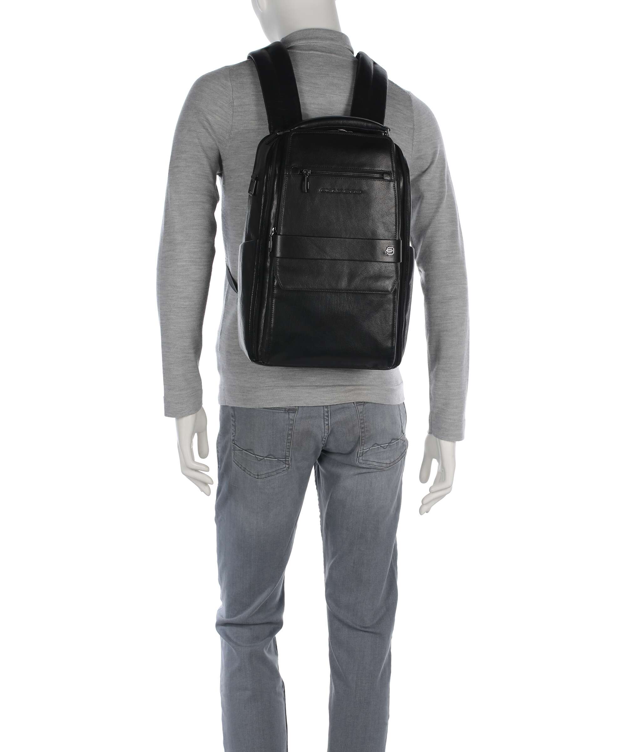 Piquadro Solm Laptop rugzak black - Image 3
