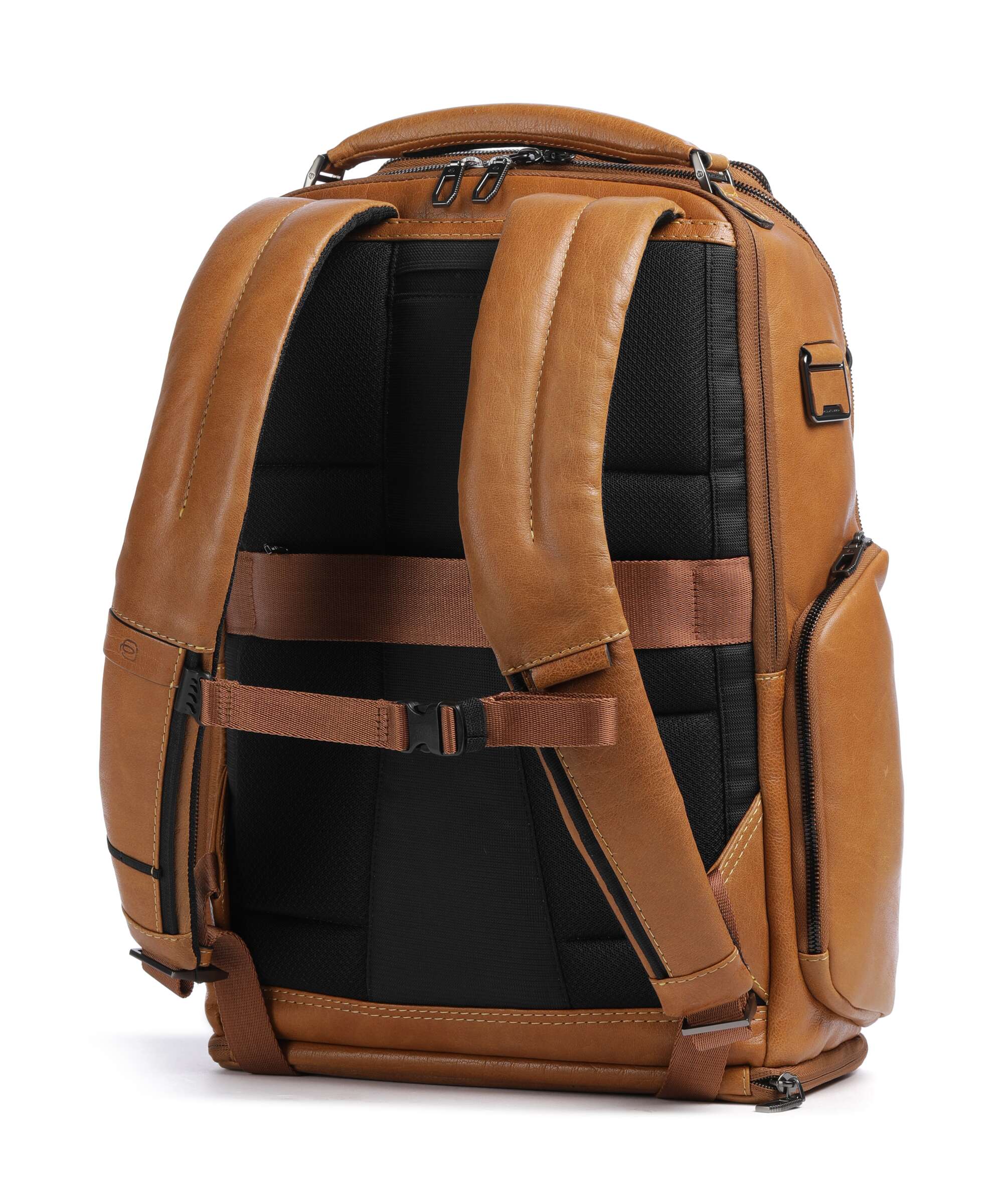 Piquadro Solm Reis rugzak beige - Image 2