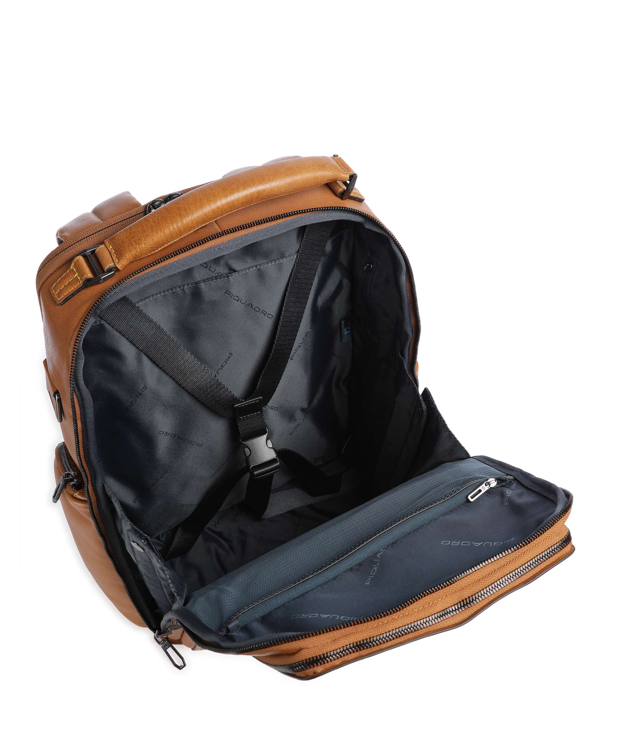 Piquadro Solm Reis rugzak beige - Image 6