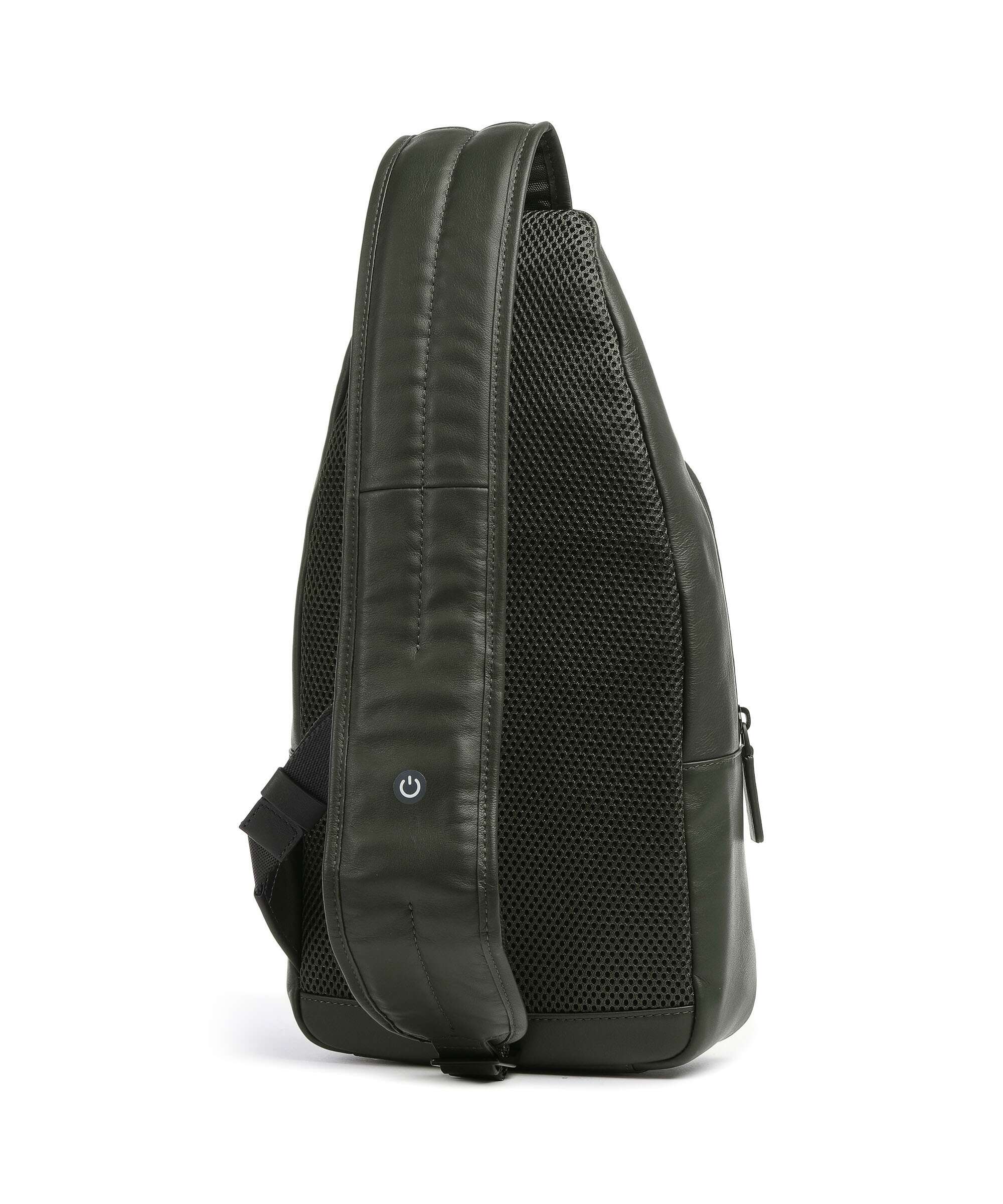 Piquadro Urban LED Sling rugzak forest green - Image 2