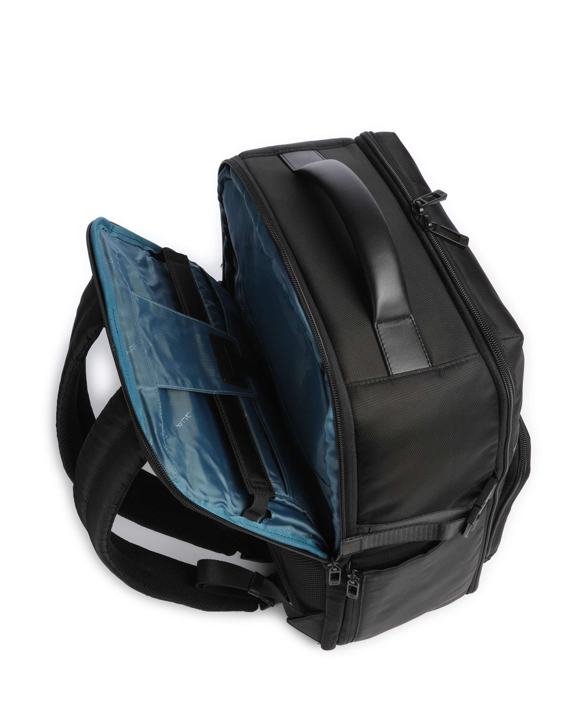 Piquadro W129 Rugzak nero - Image 4