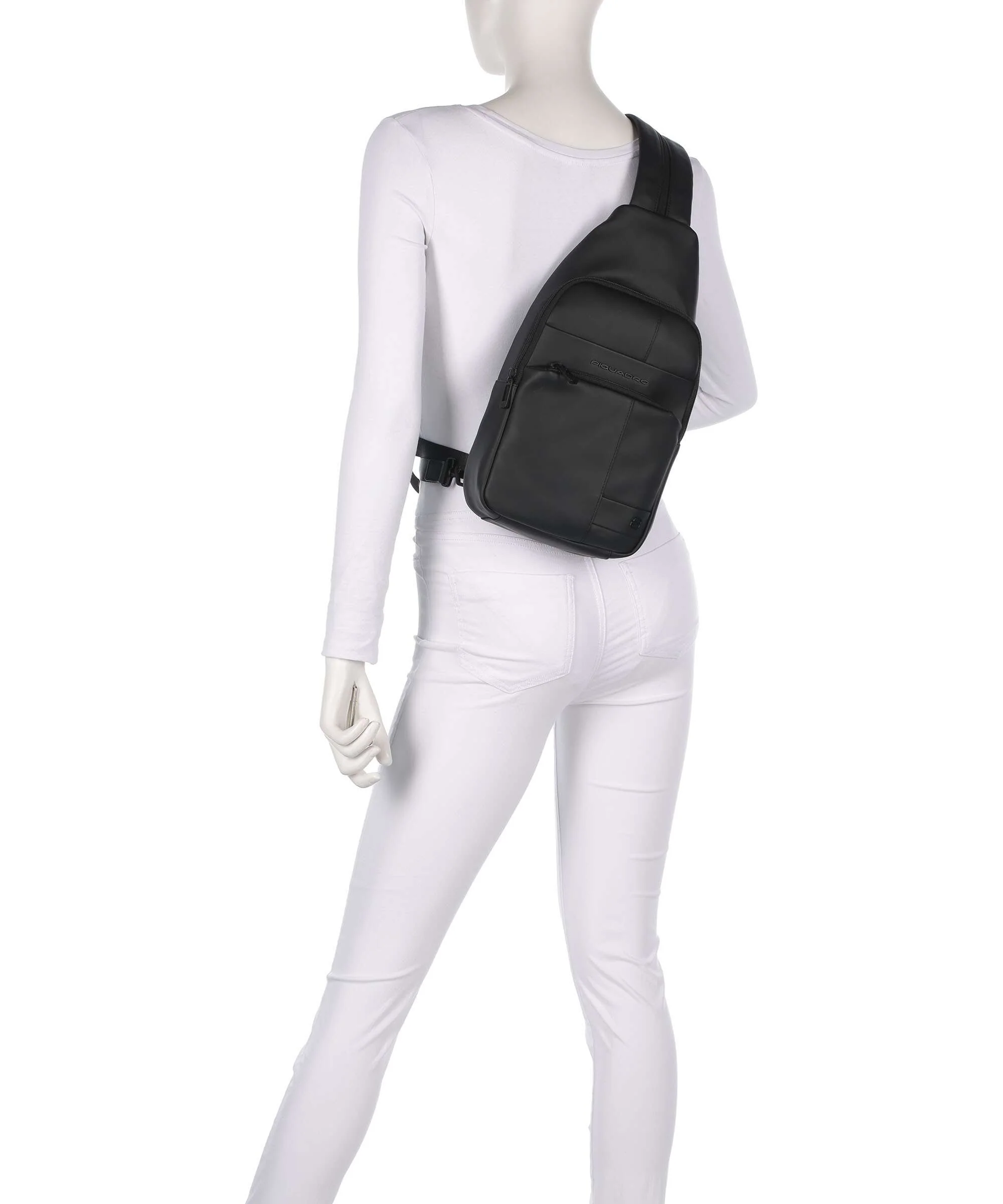 Piquadro W129W Sling rugzak nero - Image 3