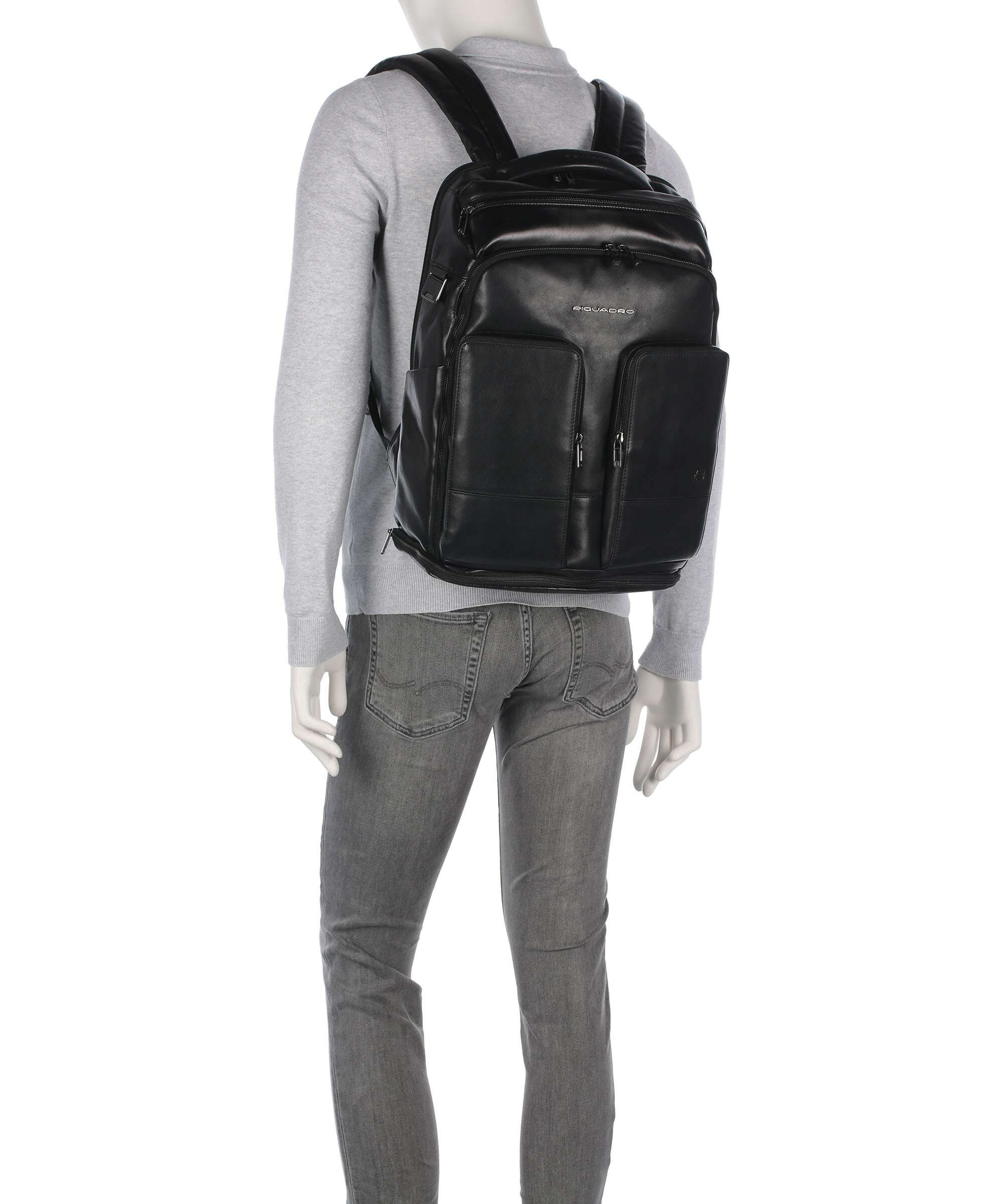 Piquadro W136 Reis rugzak nero - Image 3