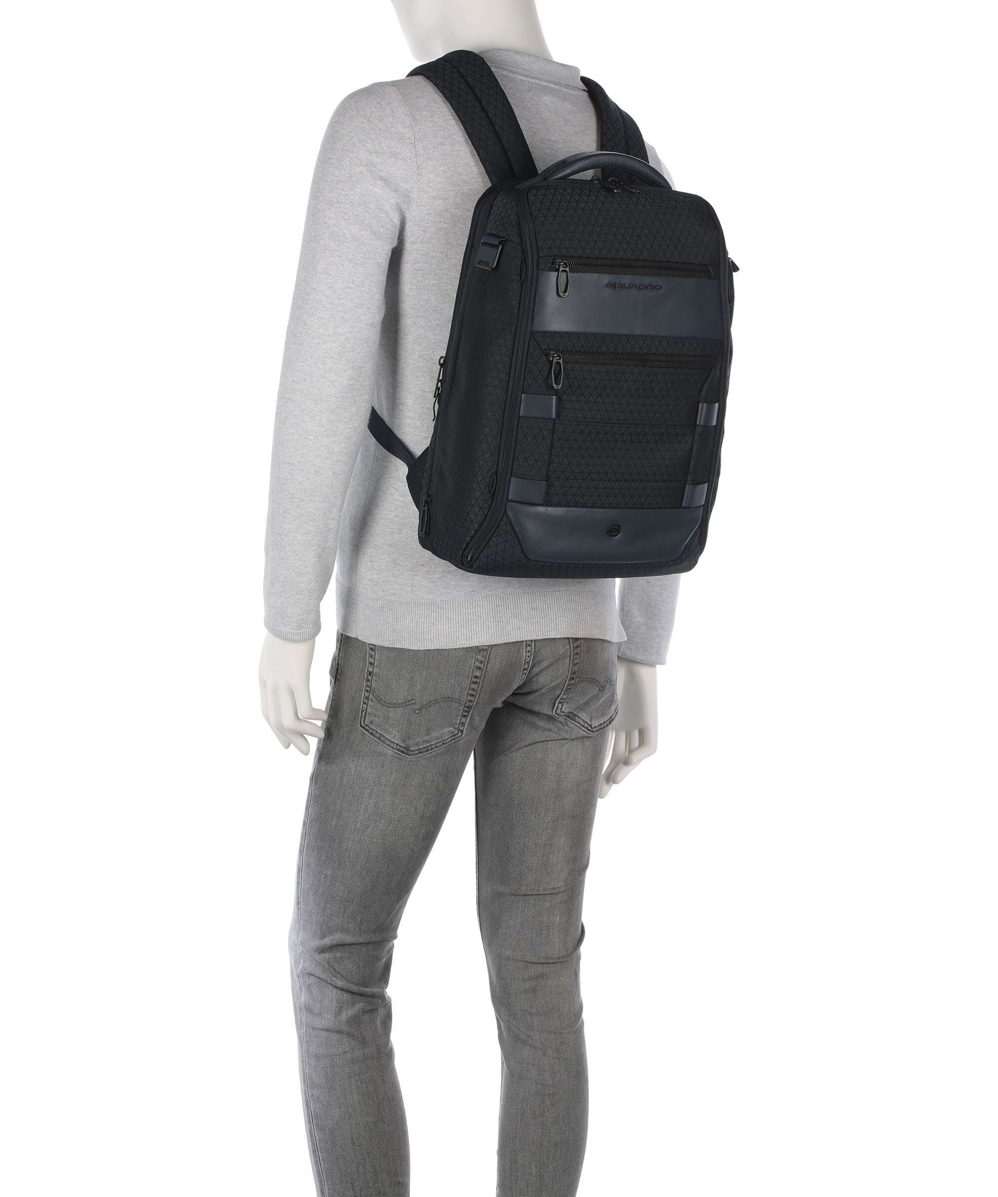 Piquadro W139 Reis rugzak blu - Image 3