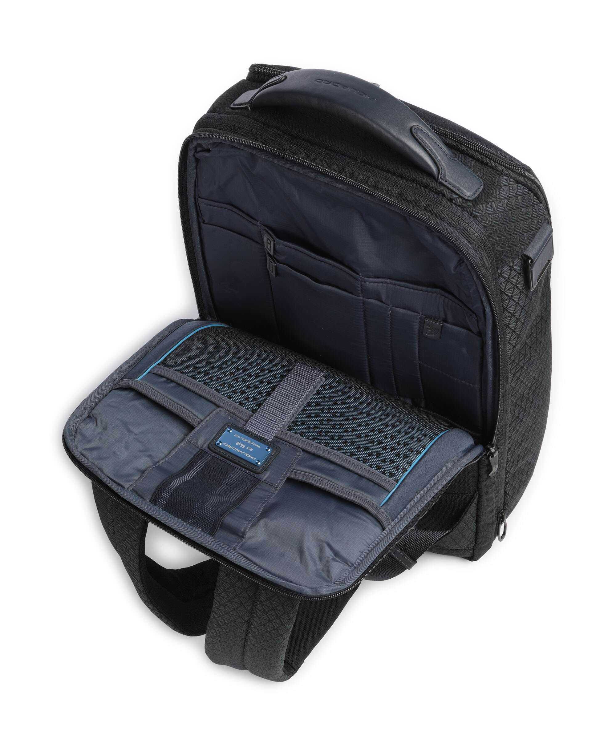Piquadro W139 Reis rugzak blu - Image 5