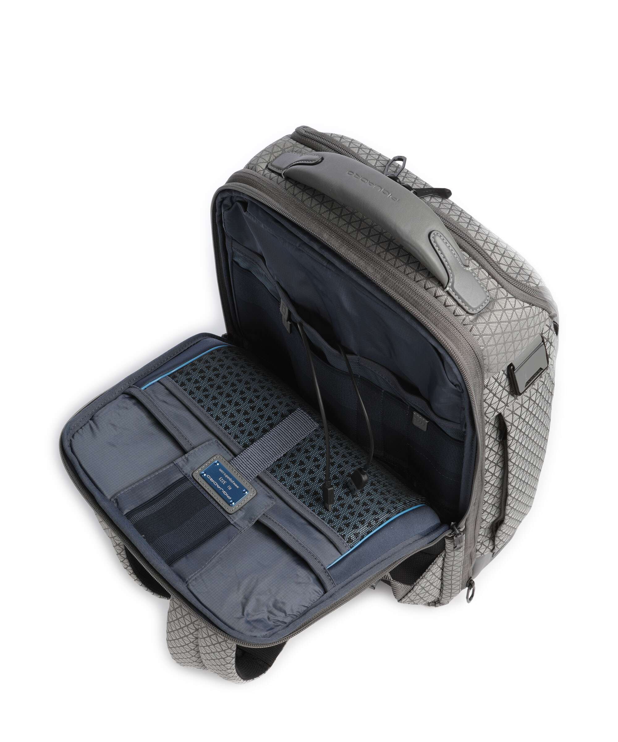 Piquadro W139 Rugzak grigio - Image 5