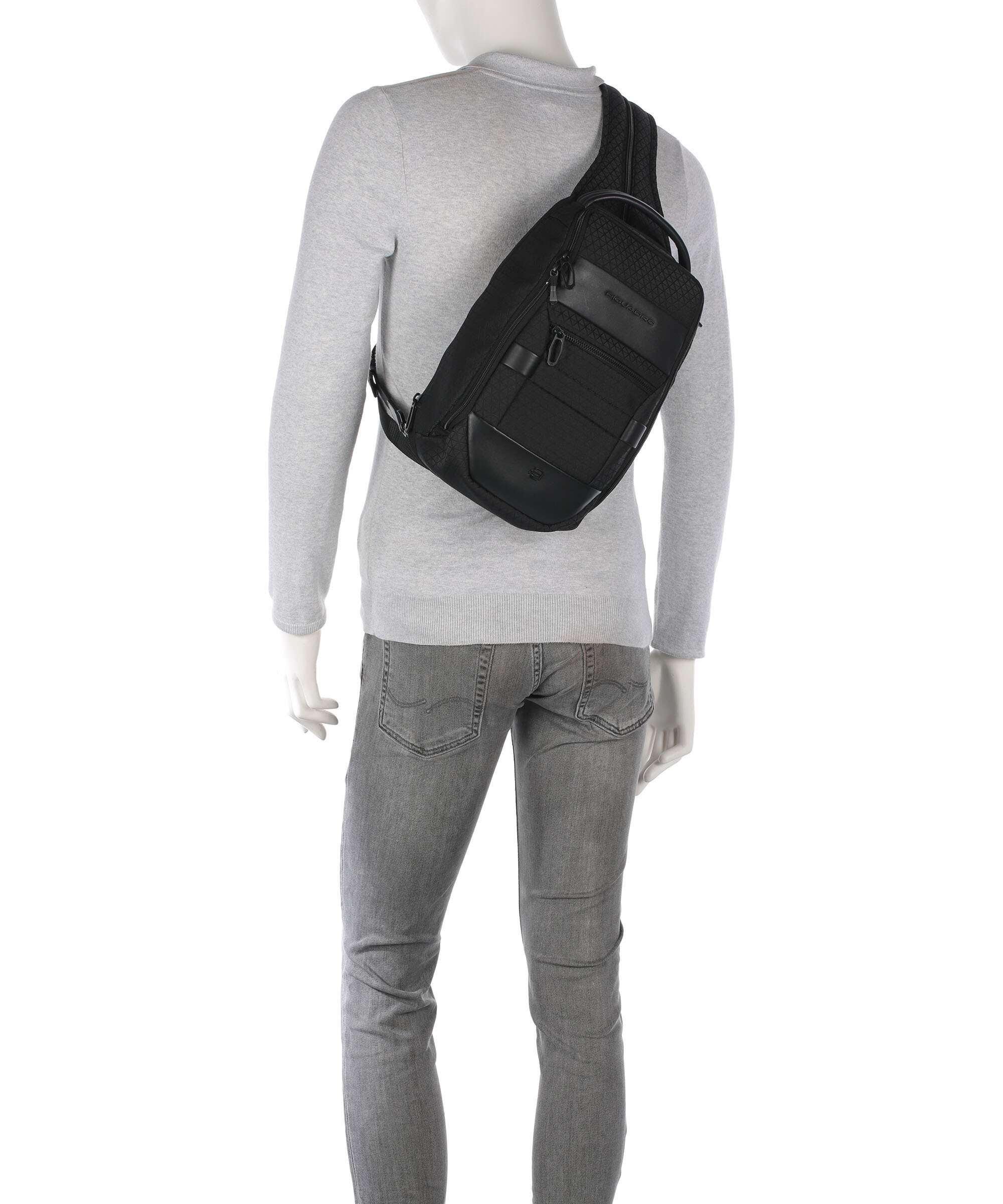 Piquadro W139 Sling rugzak nero - Image 4