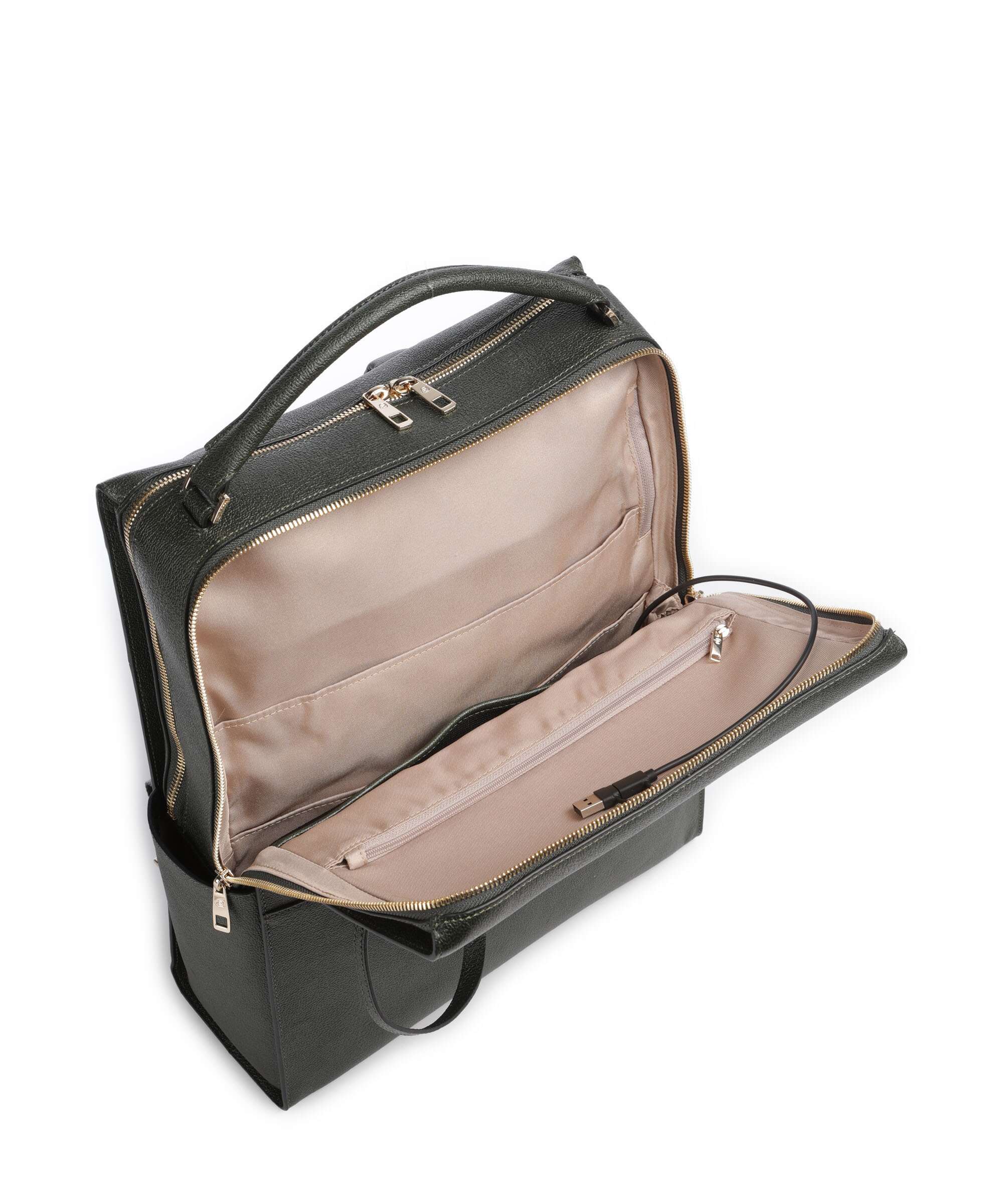 Piquadro W140 Rugzak verde - Image 6