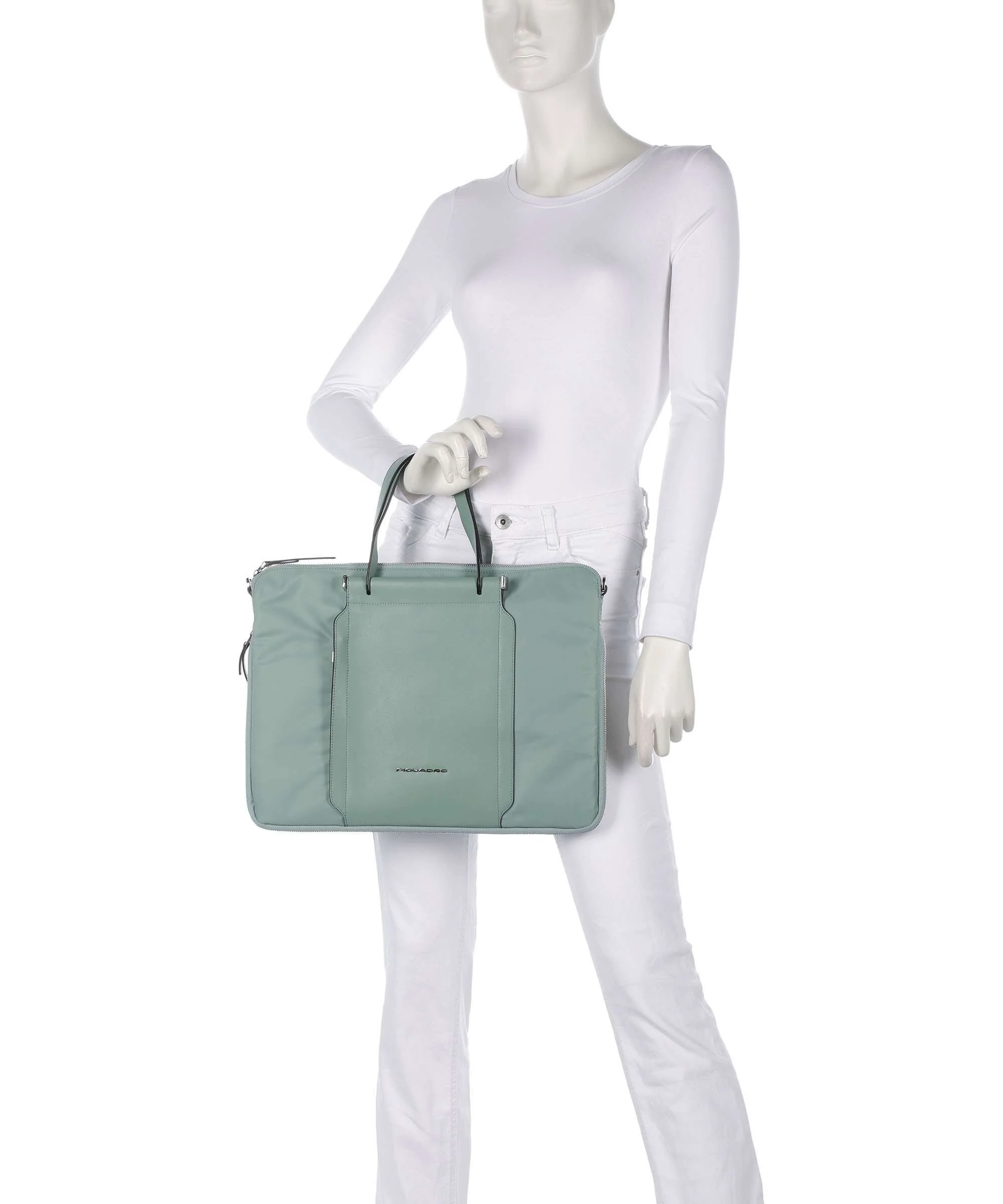Piquadro W92T Aktetas green - Image 3