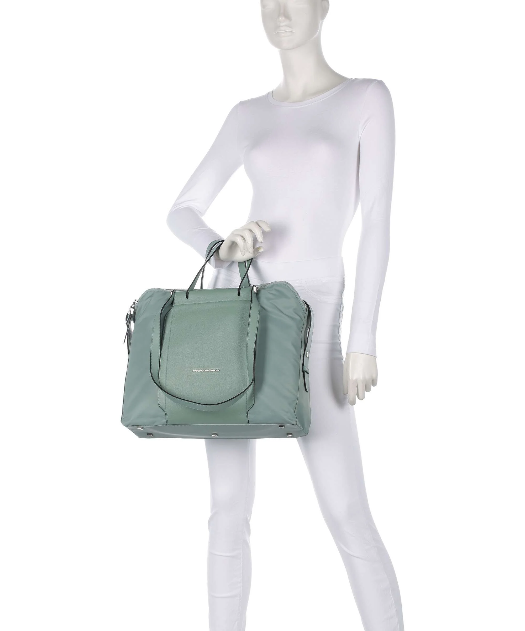 Piquadro W92T Boodschappentas green - Image 3