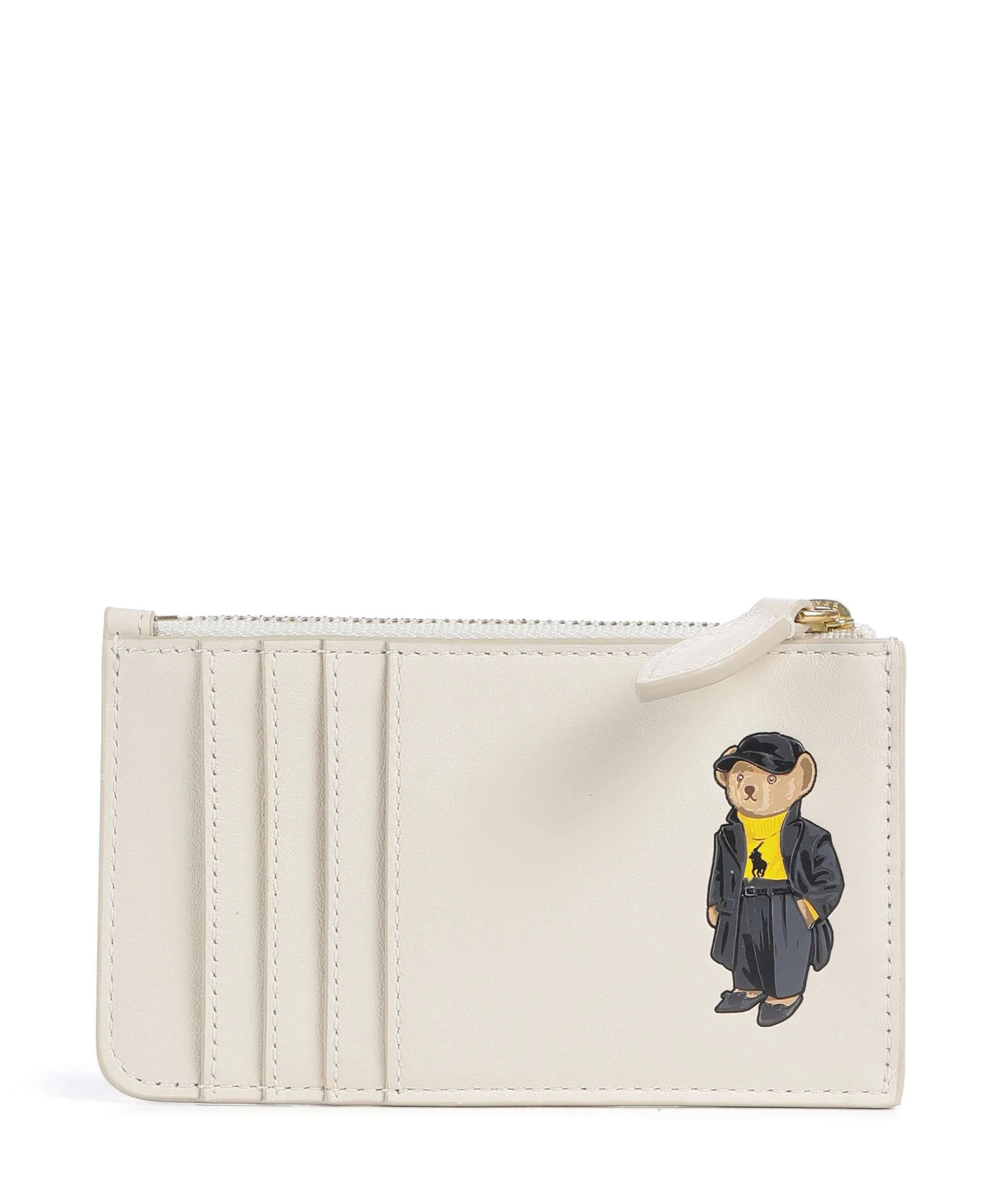 Polo Ralph Lauren Bear Holiday Creditcardhouder ivory