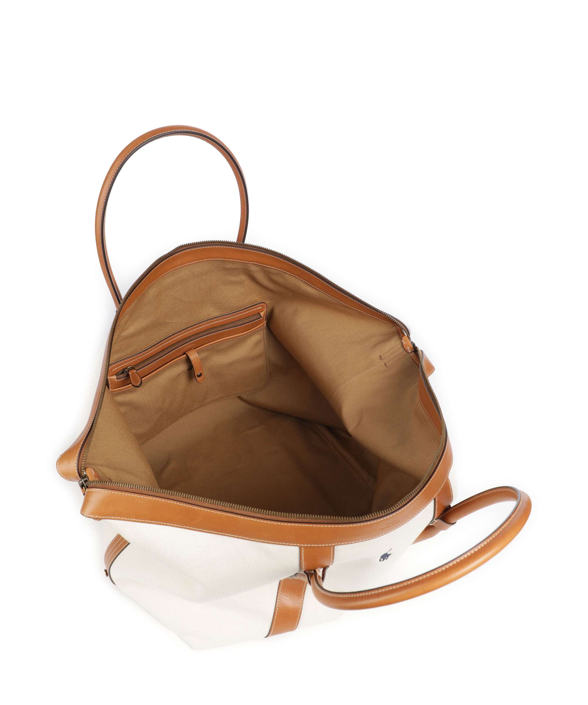 Polo Ralph Lauren Bellport Extra Large Weekendtas natural/cuoio - Image 5
