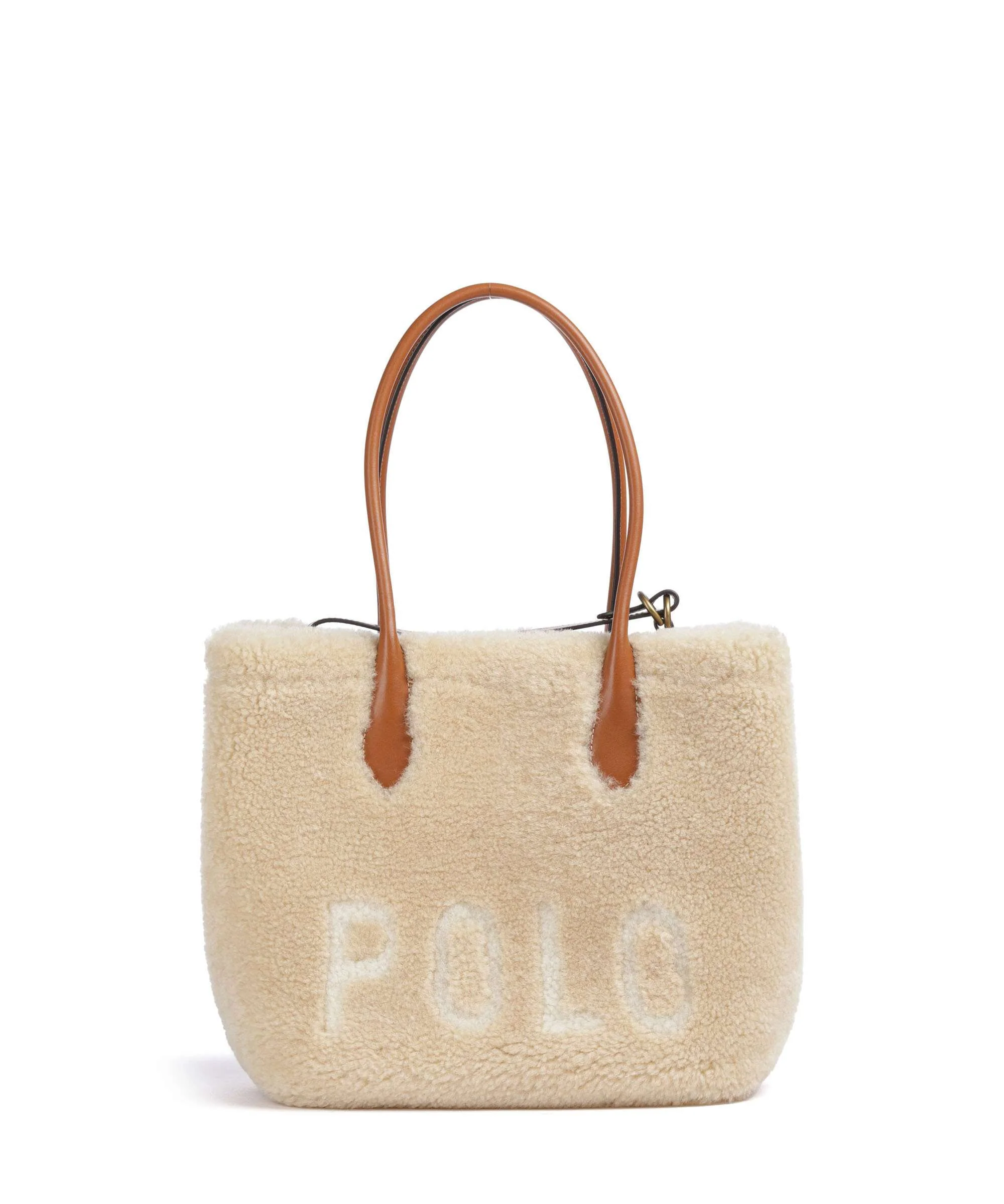 Polo Ralph Lauren Bellport Medium Boodschappentas cream/cuoio - Image 2