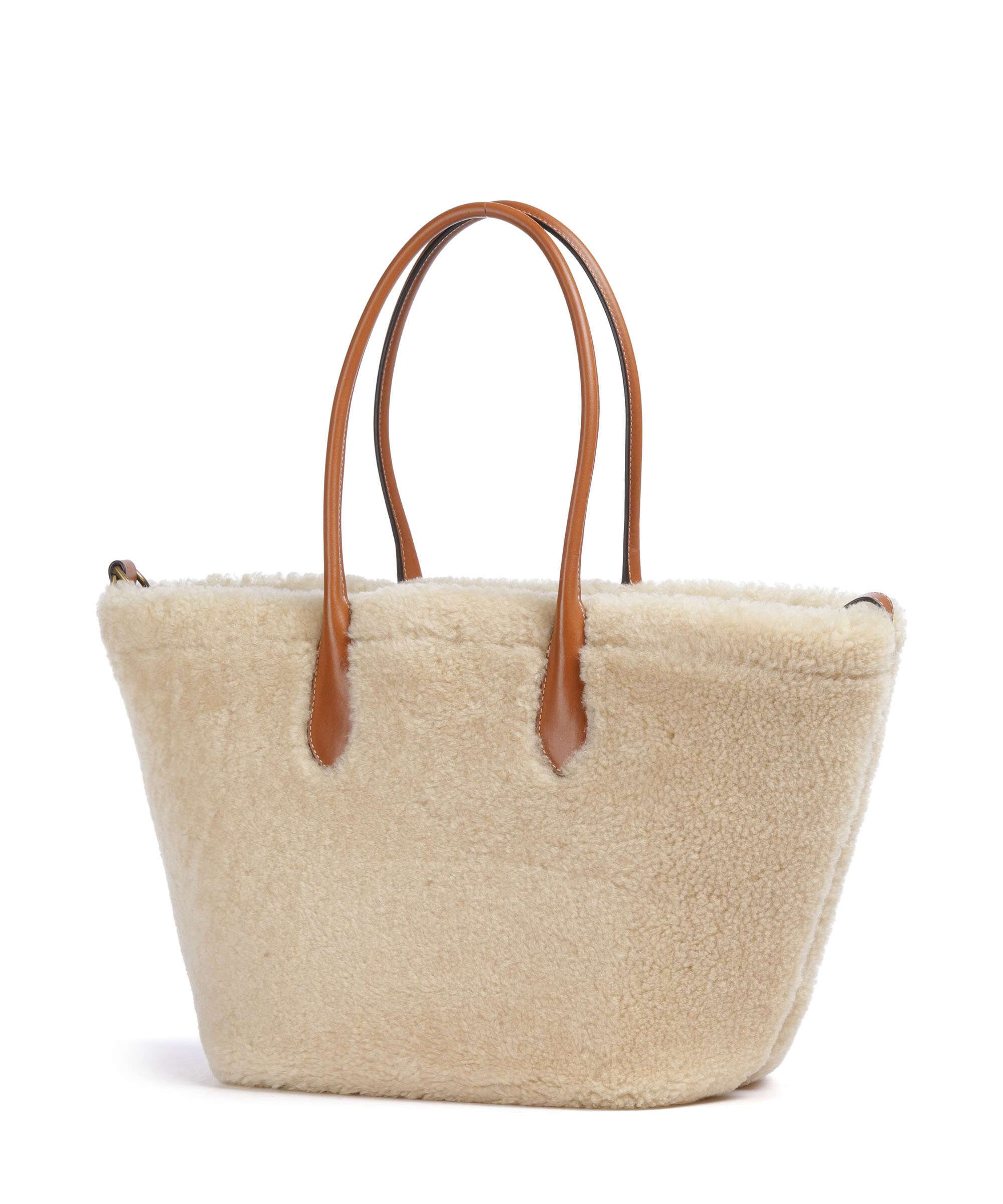 Polo Ralph Lauren Bellport Medium Boodschappentas cream/cuoio - Image 4