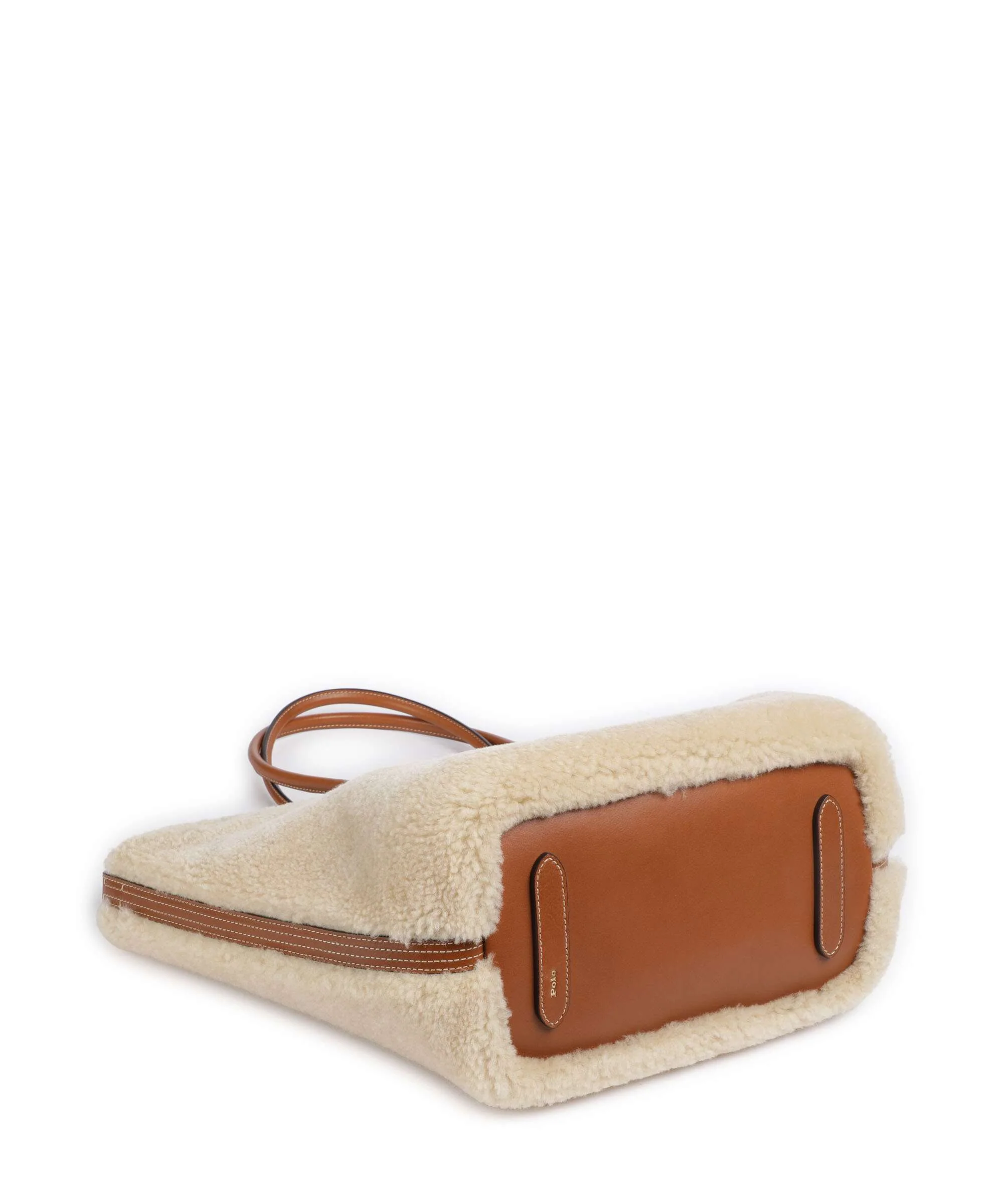 Polo Ralph Lauren Bellport Medium Boodschappentas cream/cuoio - Image 5