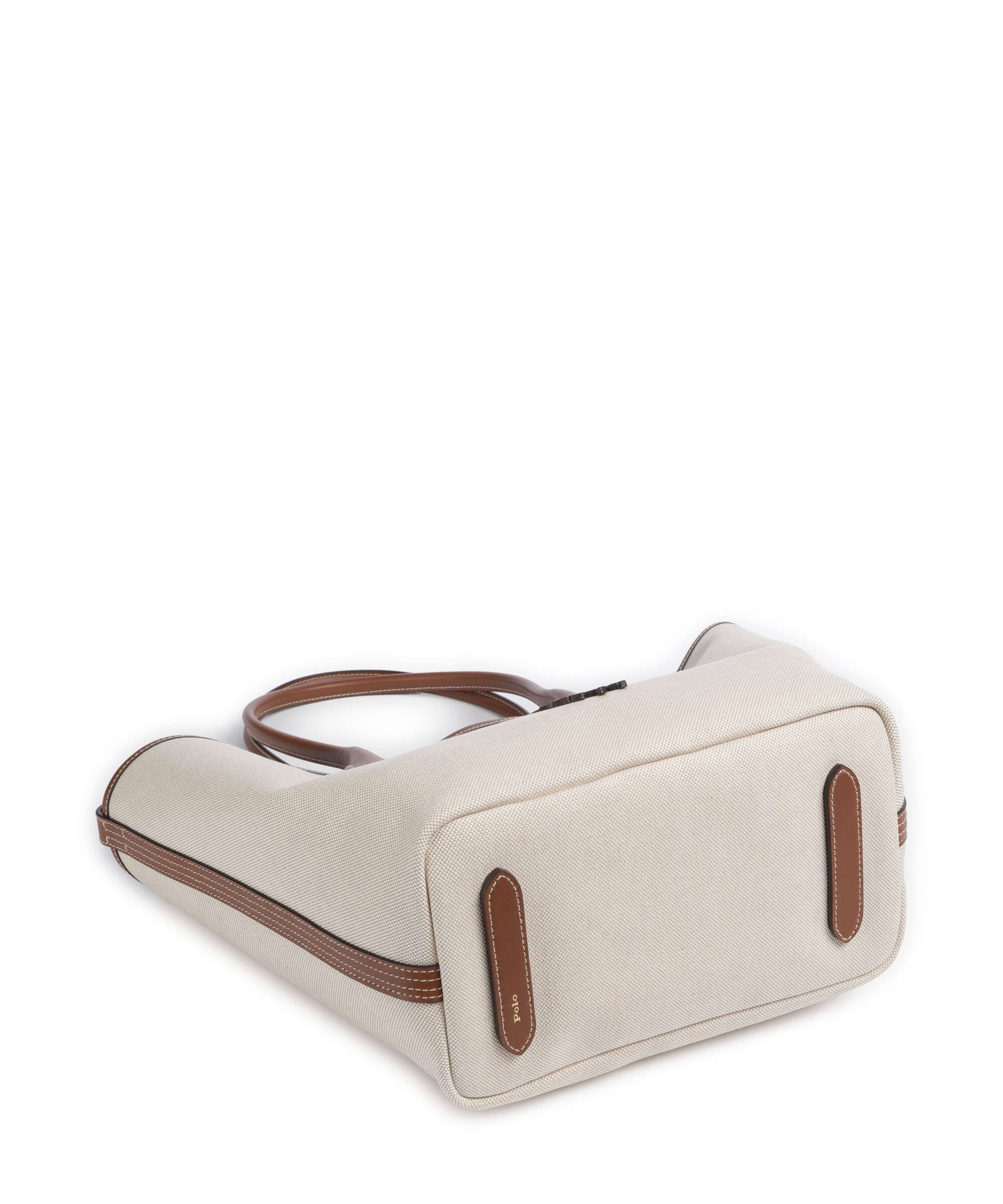 Polo Ralph Lauren Bellport Medium Boodschappentas natural/cuoio - Image 5