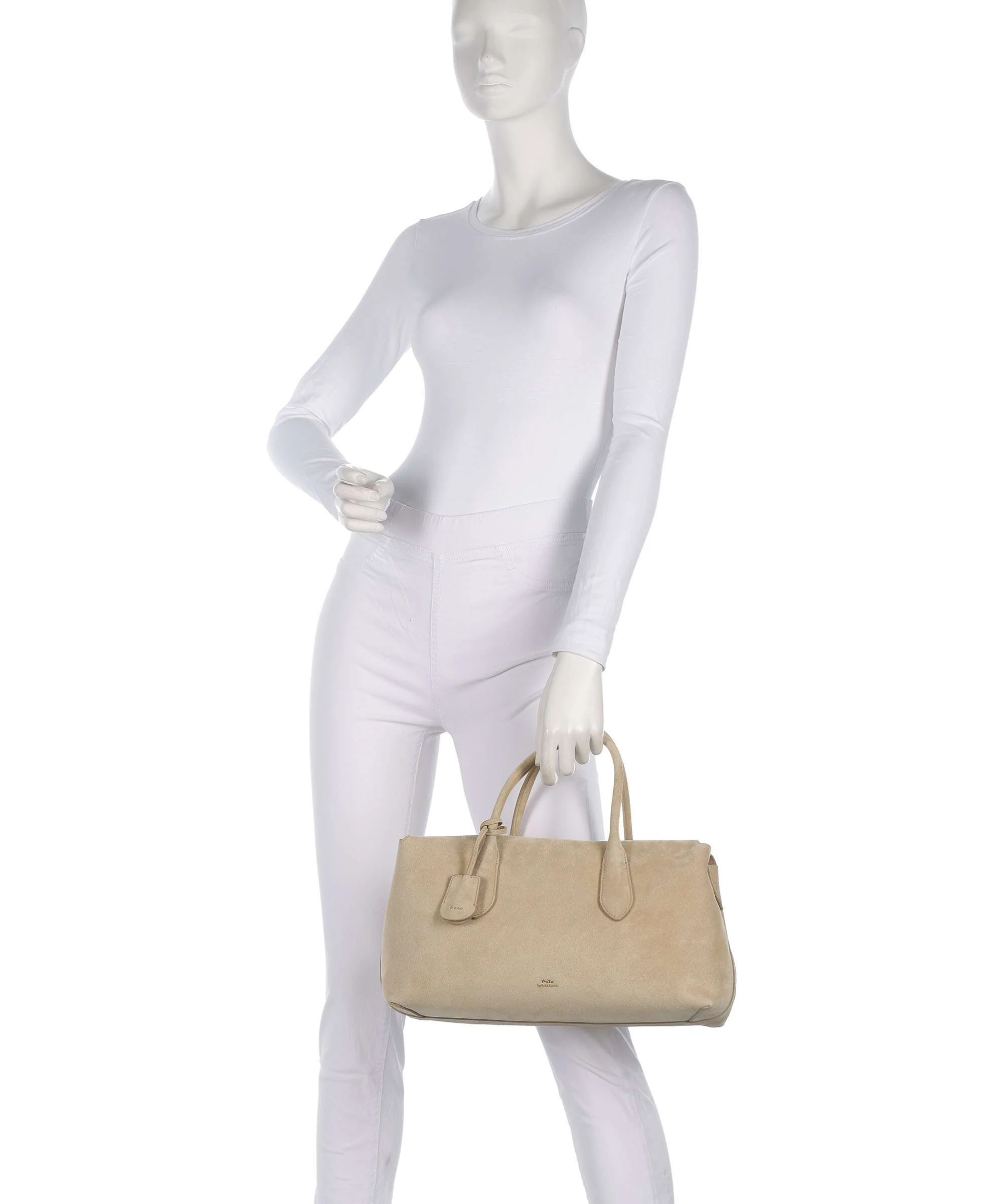Polo Ralph Lauren Bellport Medium Handtas cashew - Image 3