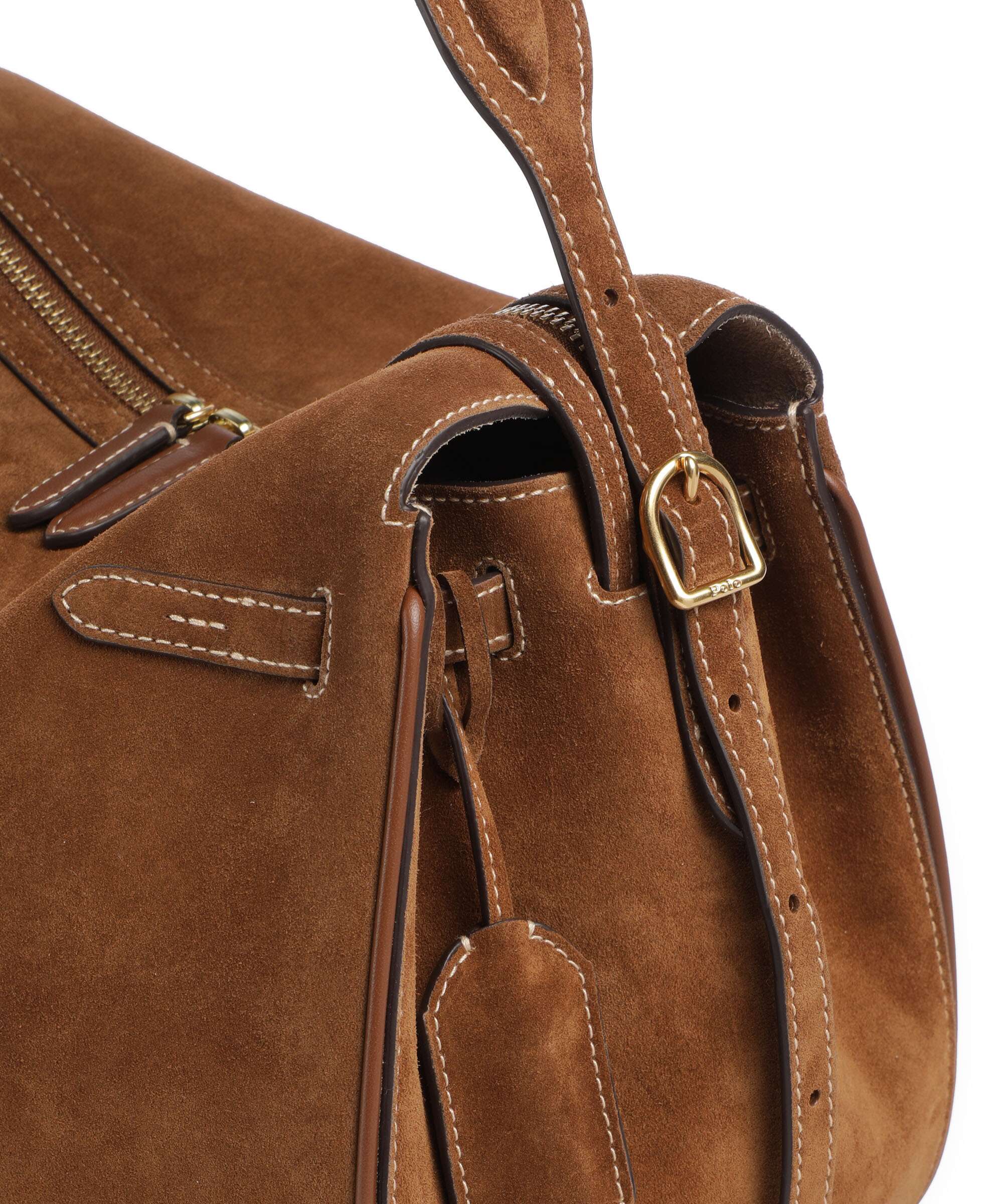 Polo Ralph Lauren ID Collection Large Hobo tas cinnamon/cuoio - Image 6