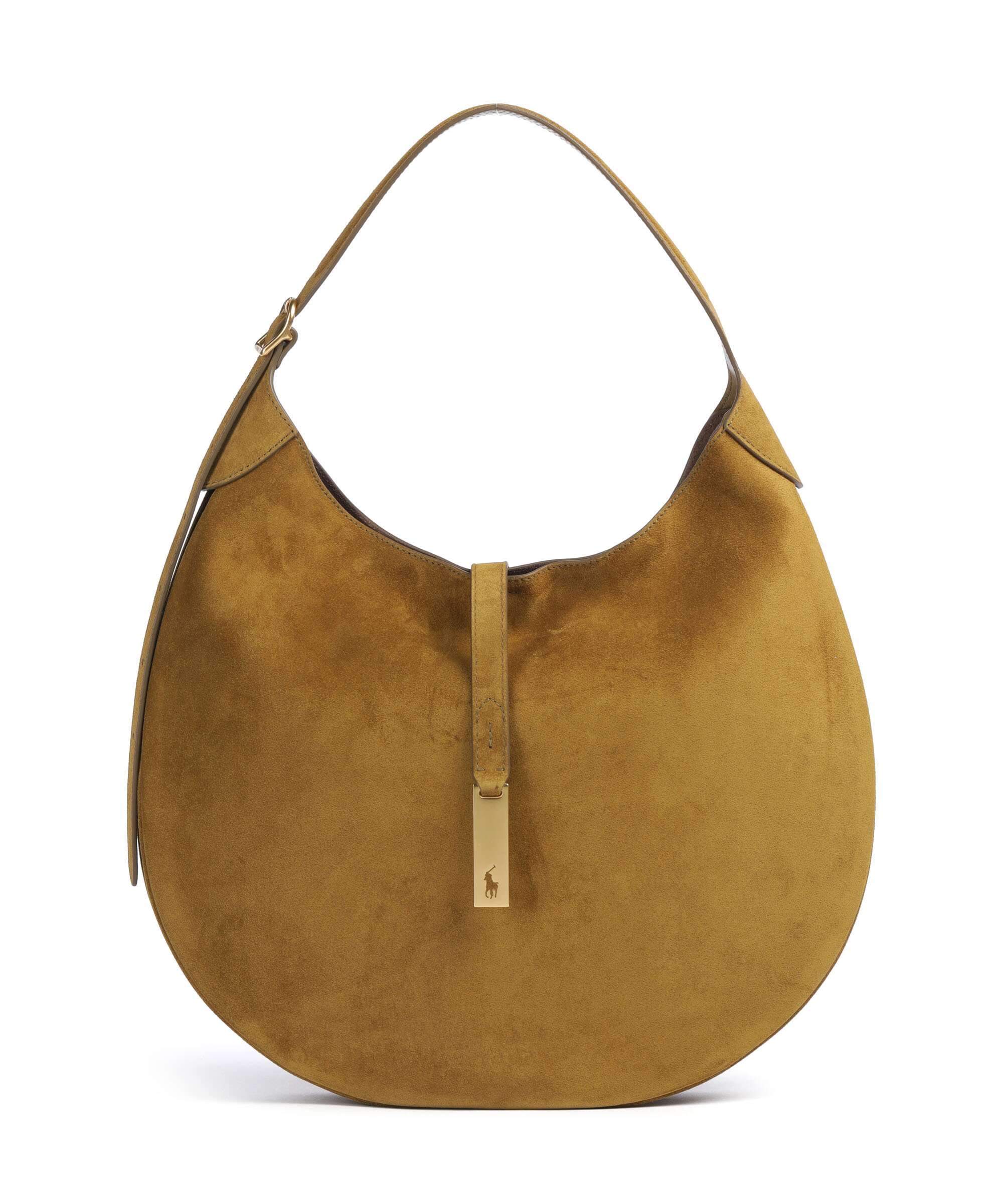 Polo Ralph Lauren ID Collection Medium Hobo tas artichoke